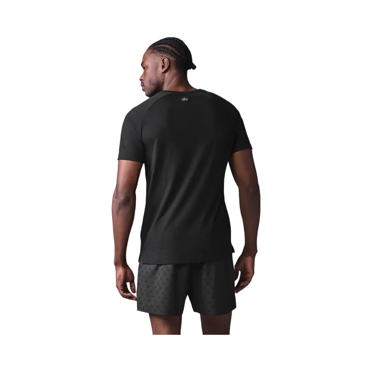 Alo Men's Triumph Raglan T-Shirt - Black