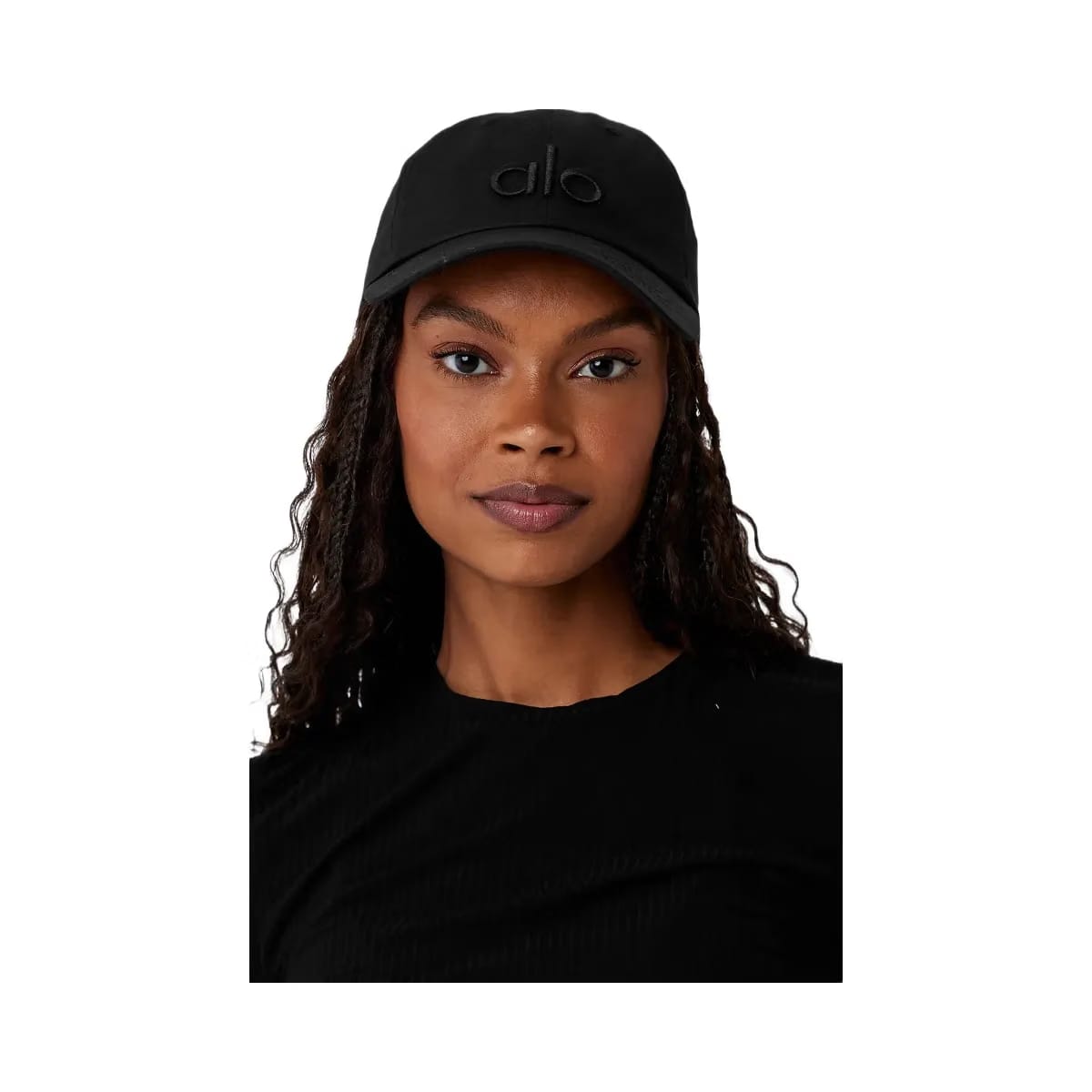 Alo Off-Duty Cap - Black/Black