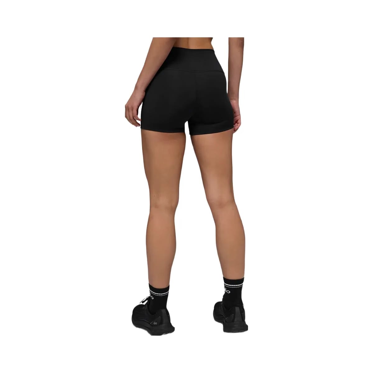 Alo Women's 3" High-Waist Airlift Shorts - Black