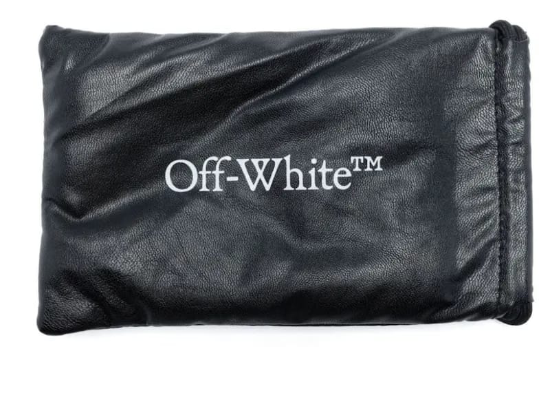 OFF-WHITE Virgil Square Frame Sunglasses Black/Grey (OERI126S24PLA0011007)