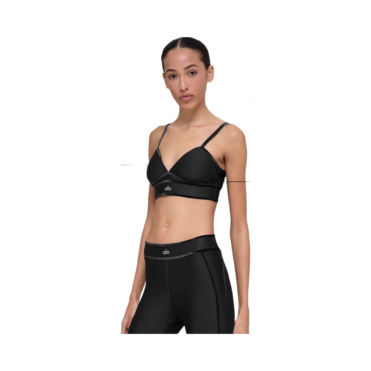 Alo Women's Airlift Love Language Bra - Black