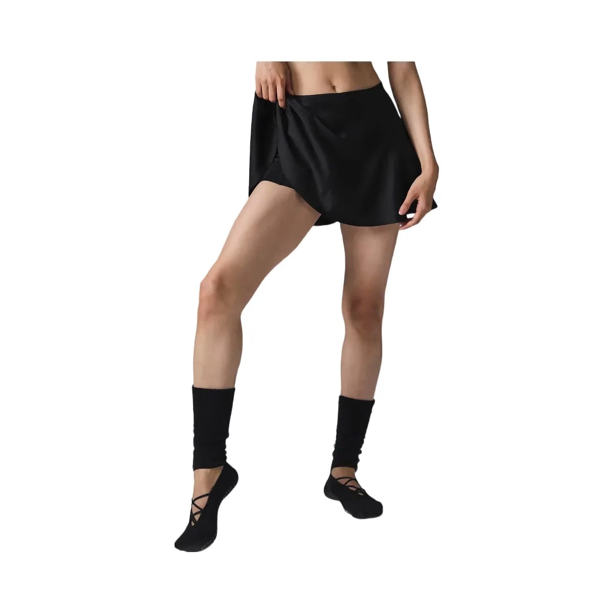 Alo Women's Airlift Down The Line Tennis Skirt - Black