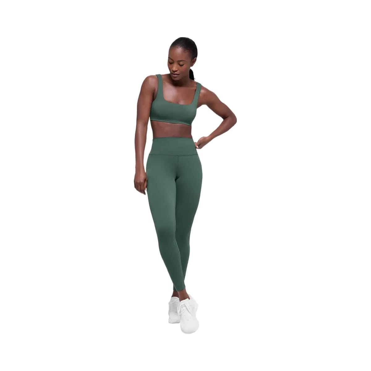 Alo Women's ALO Softsculpt Precision Bra - Clover Green