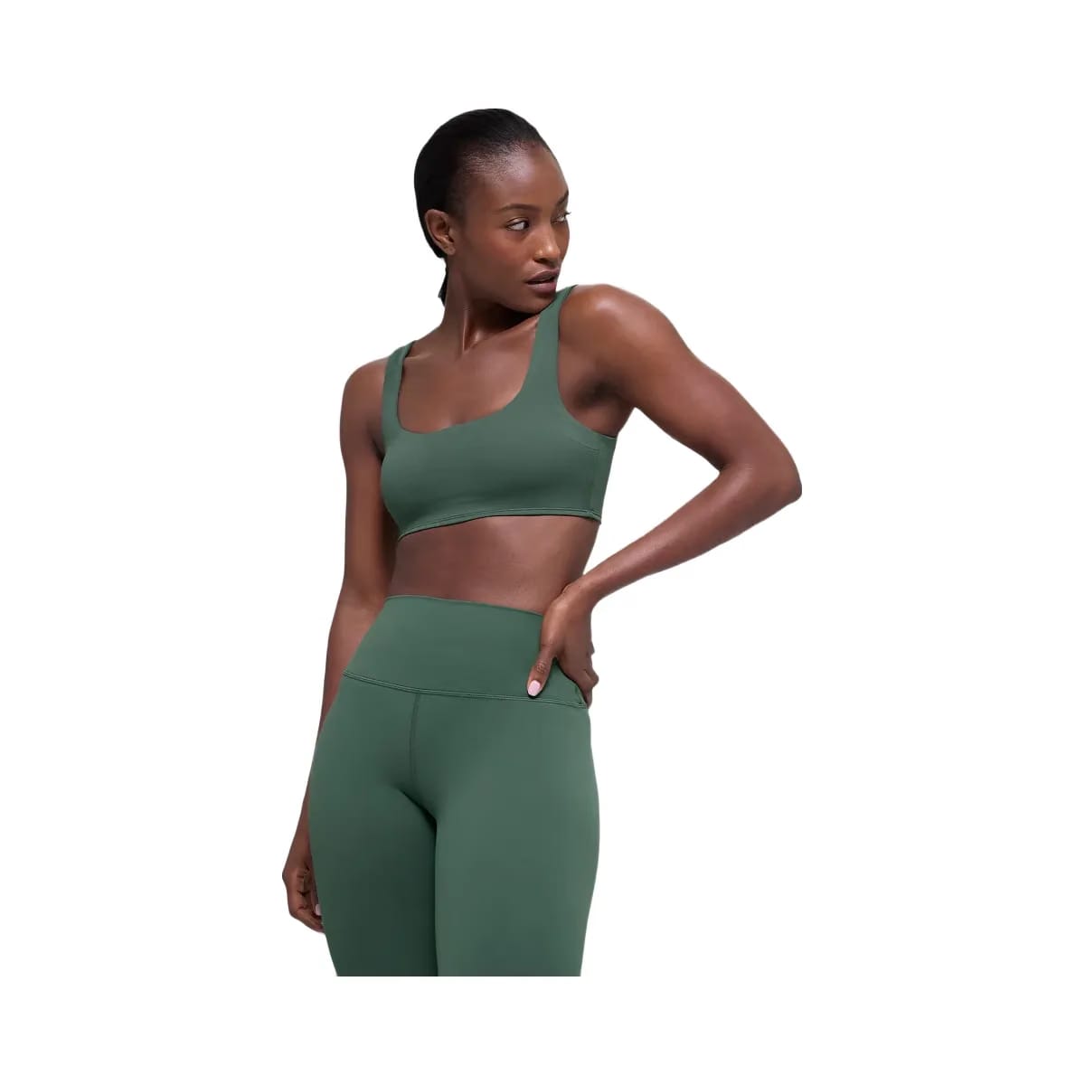 Alo Women's ALO Softsculpt Precision Bra - Clover Green