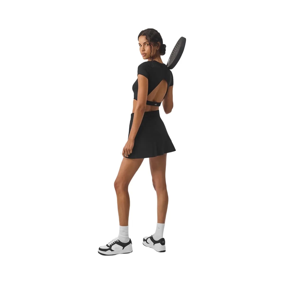 Alo Women's Alosoft Backspin Skirt - Black