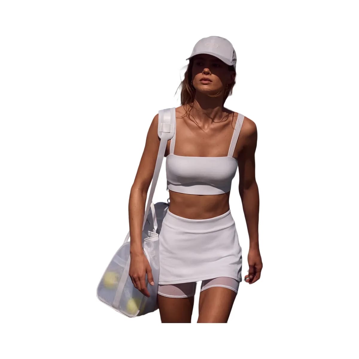 Alo Women's Alosoft Serve It Up Skirt - White
