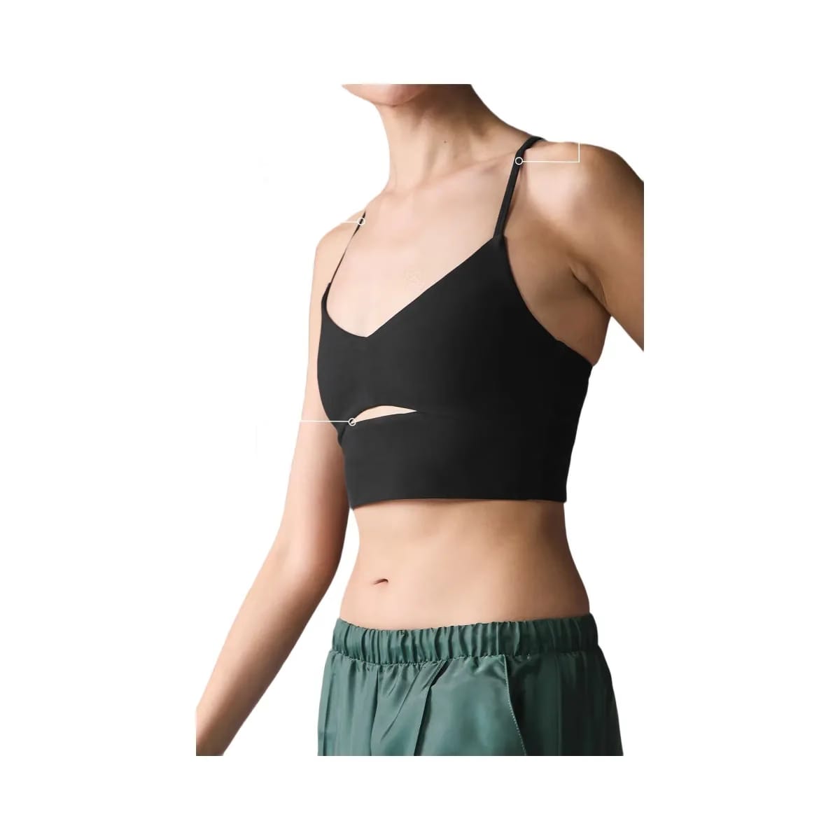 Alo Women's Alosoft Highlight Bra - Black