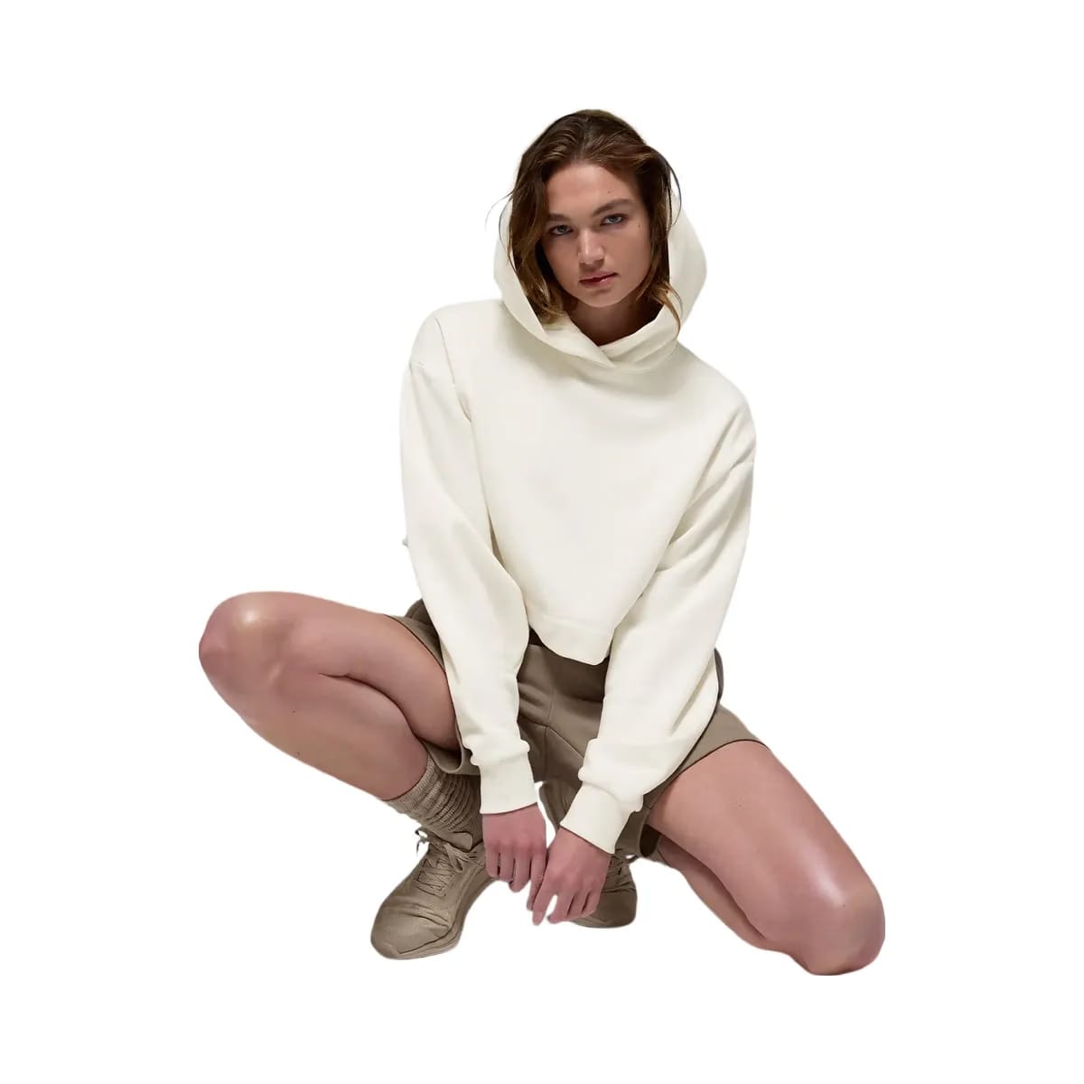 Alo Women's Bae Hoodie - Ivory
