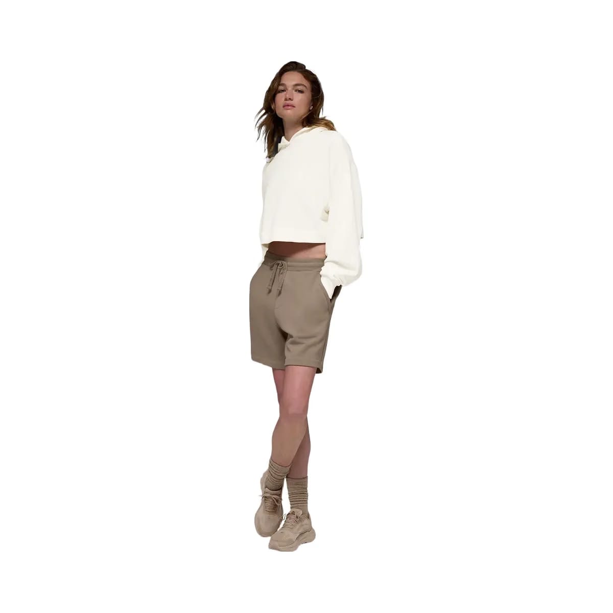 Alo Women's Bae Hoodie - Ivory