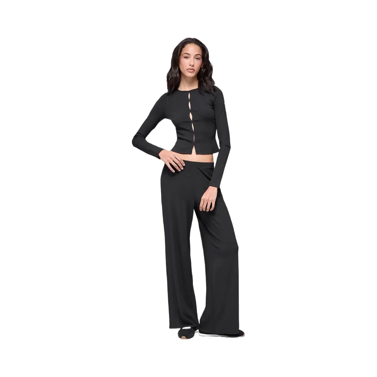 Alo Women's Dreamlight Long Sleeve Top - Black