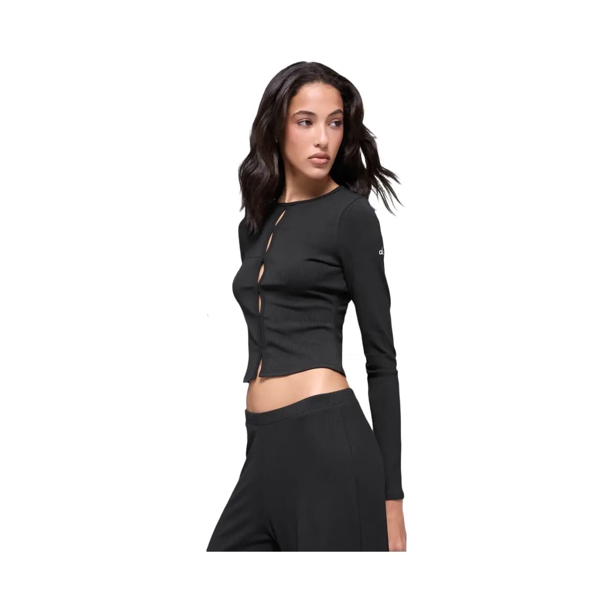 Alo Women's Dreamlight Long Sleeve Top - Black