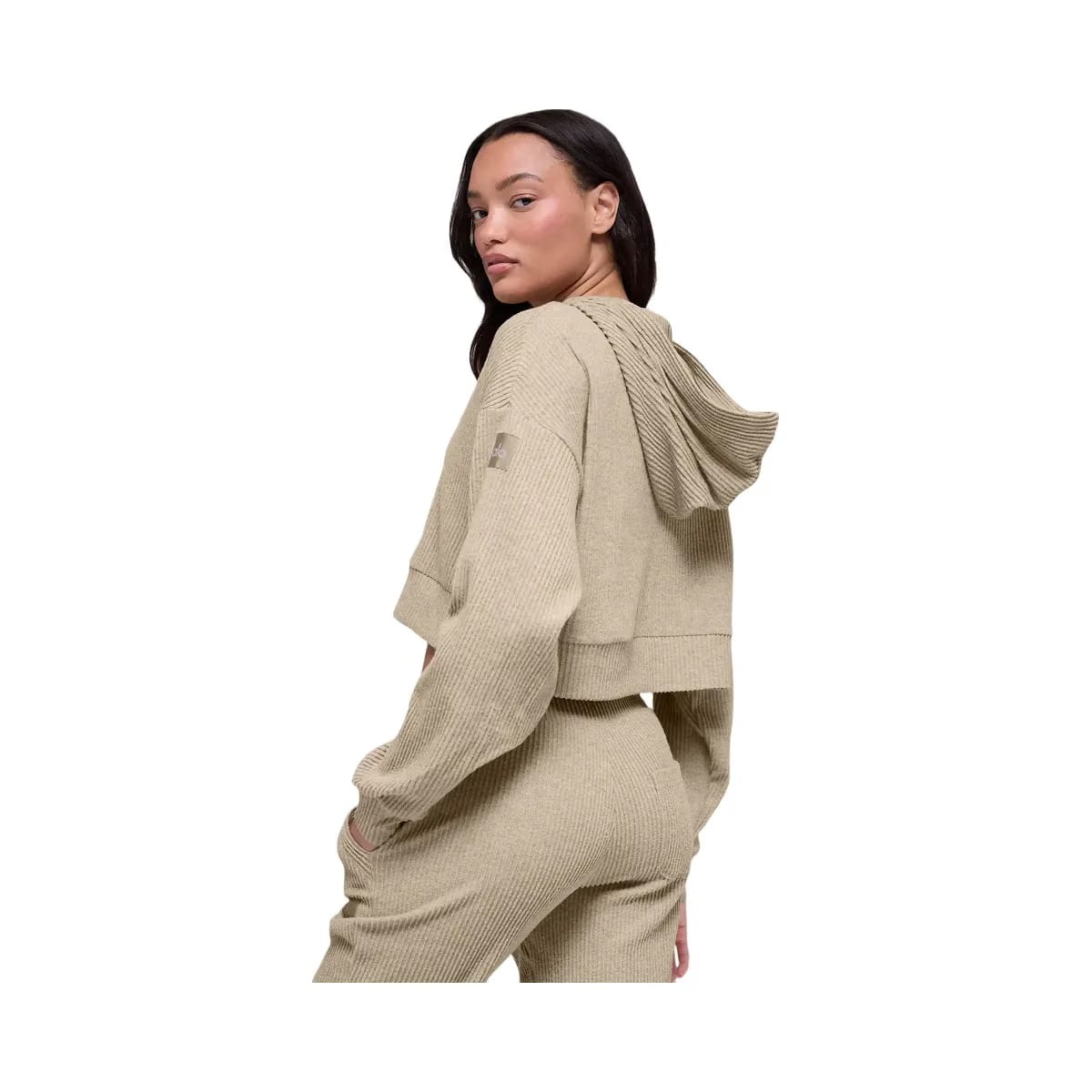 Alo Women's Muse Hoodie - Gravel Heather