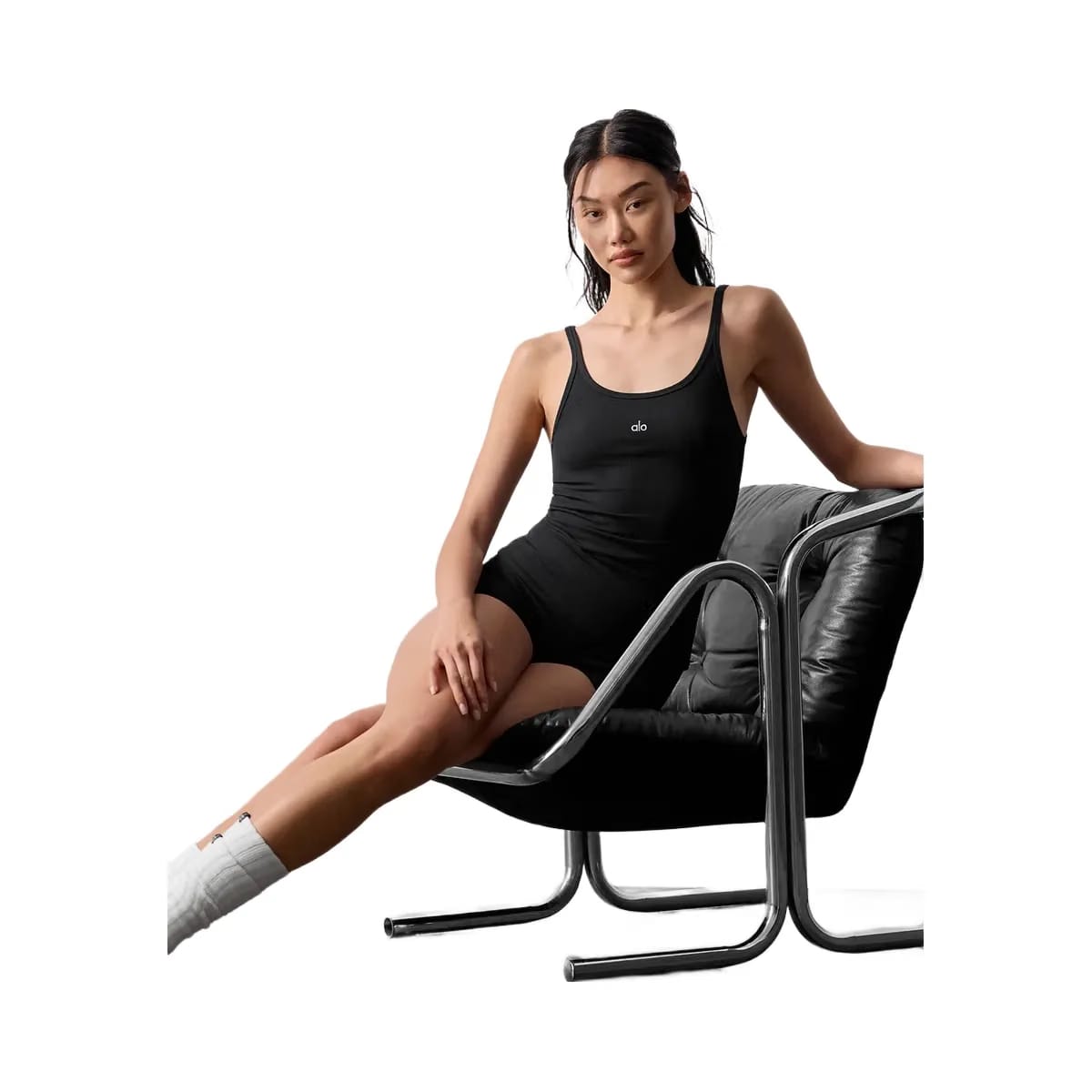 Alo Women's Ribbed Prosper Tank - Black