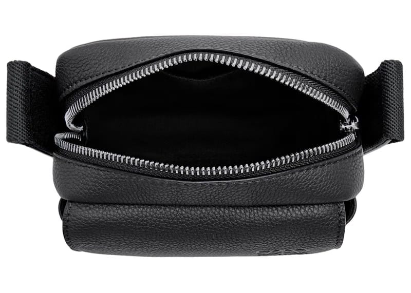 LOEWE Military Crossbody in Soft Grained Calfskin XS Black