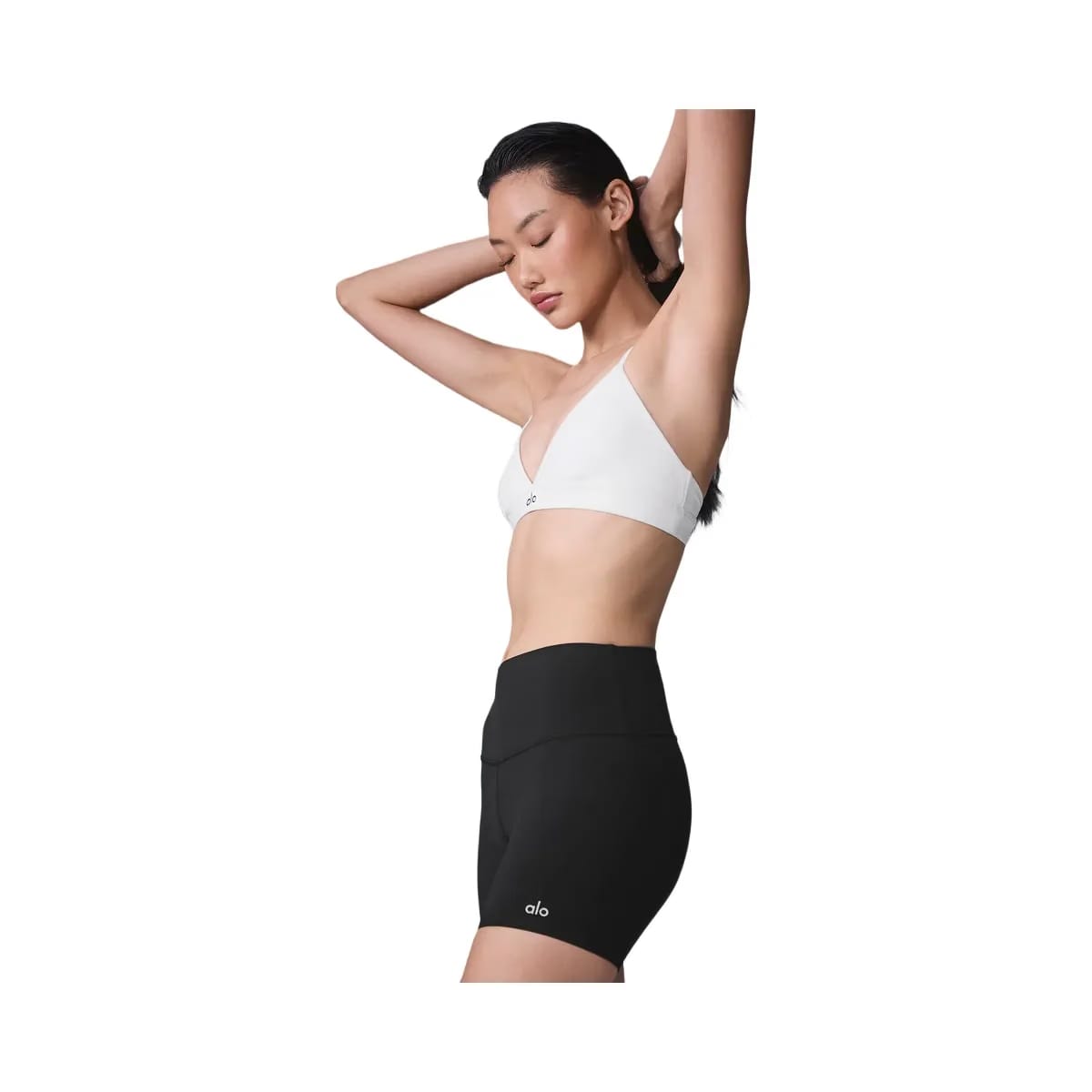 Alo Women's Splendor Bra - White/Black