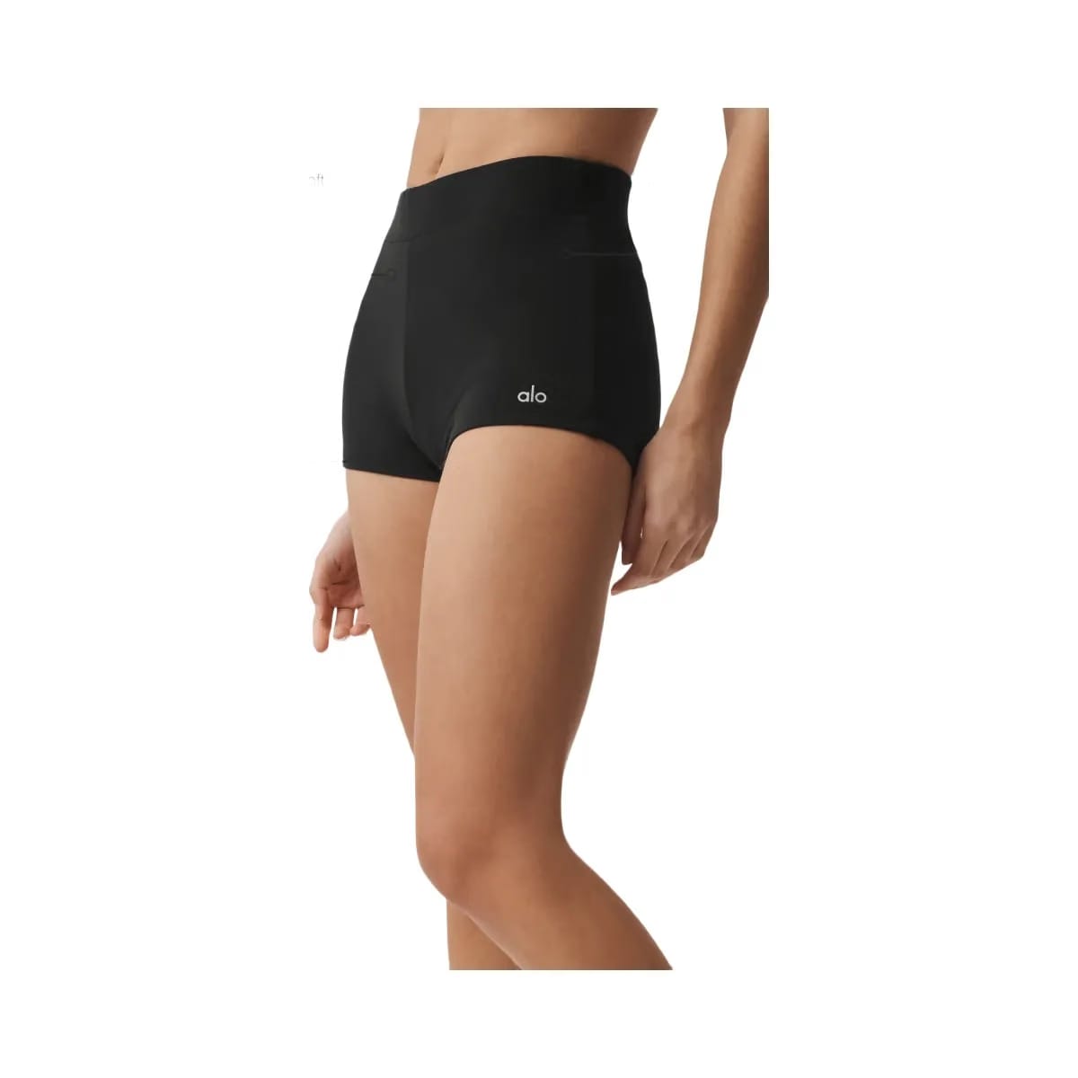 Alo Women's Sway My Way Micro Shorts - Black