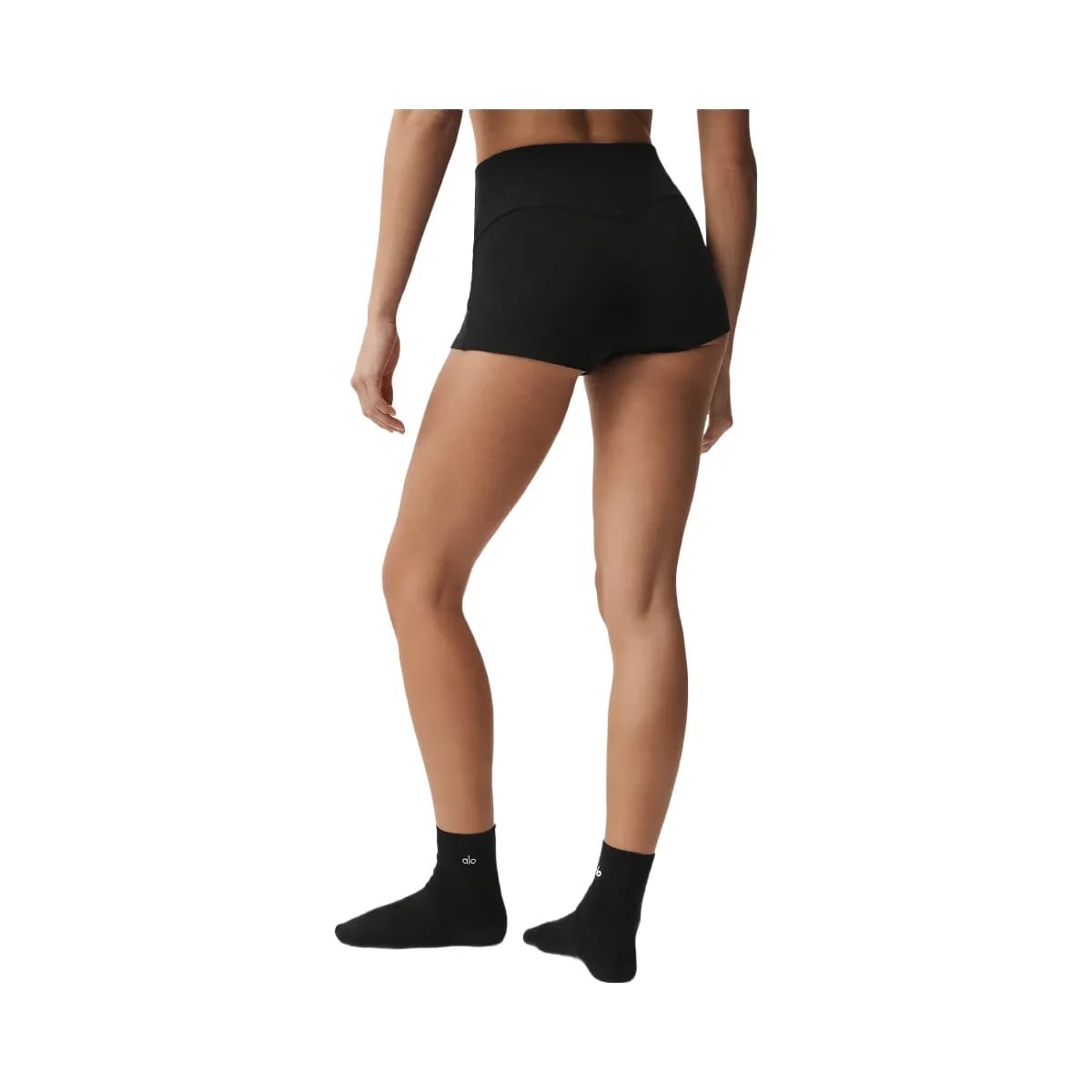 Alo Women's Sway My Way Micro Shorts - Black