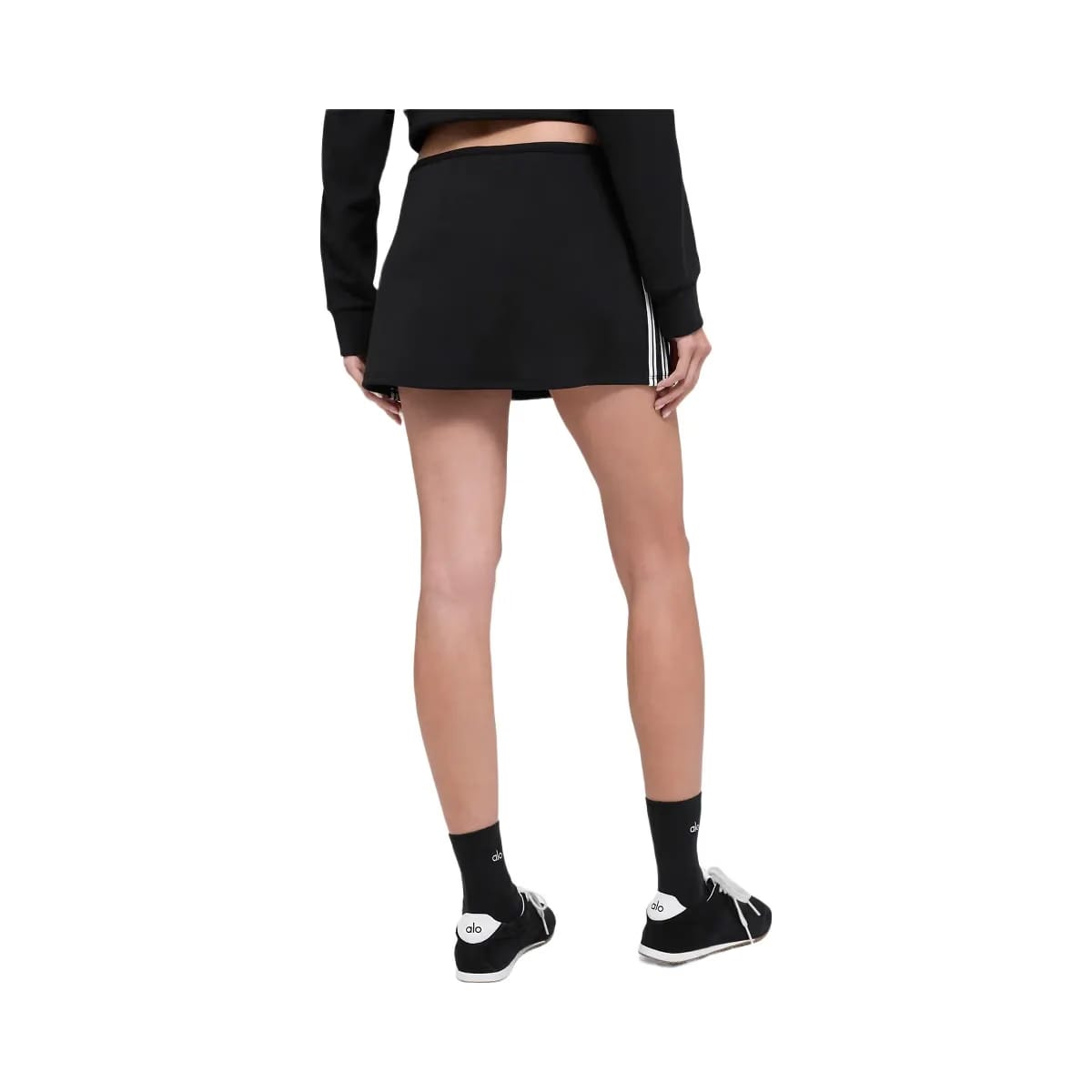 Alo Women's Track Star Mini Skirt - Black