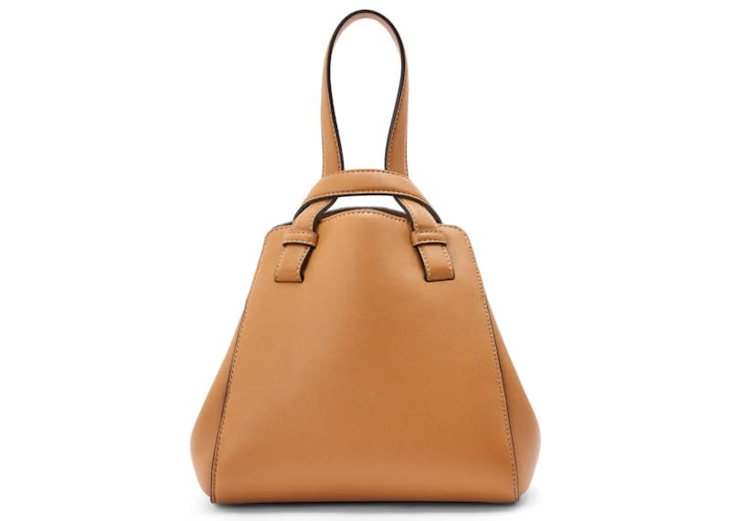 LOEWE Hammock Nugget Bag in Nappa Calfskin Warm Desert