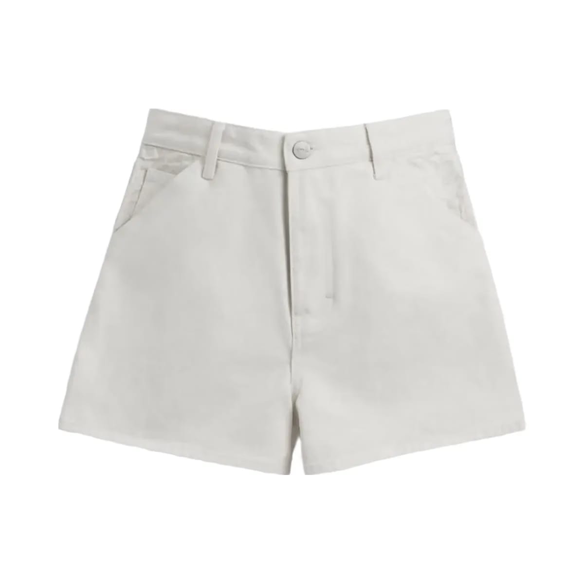 Coach Painter Jean Shorts In Organic Cotton White