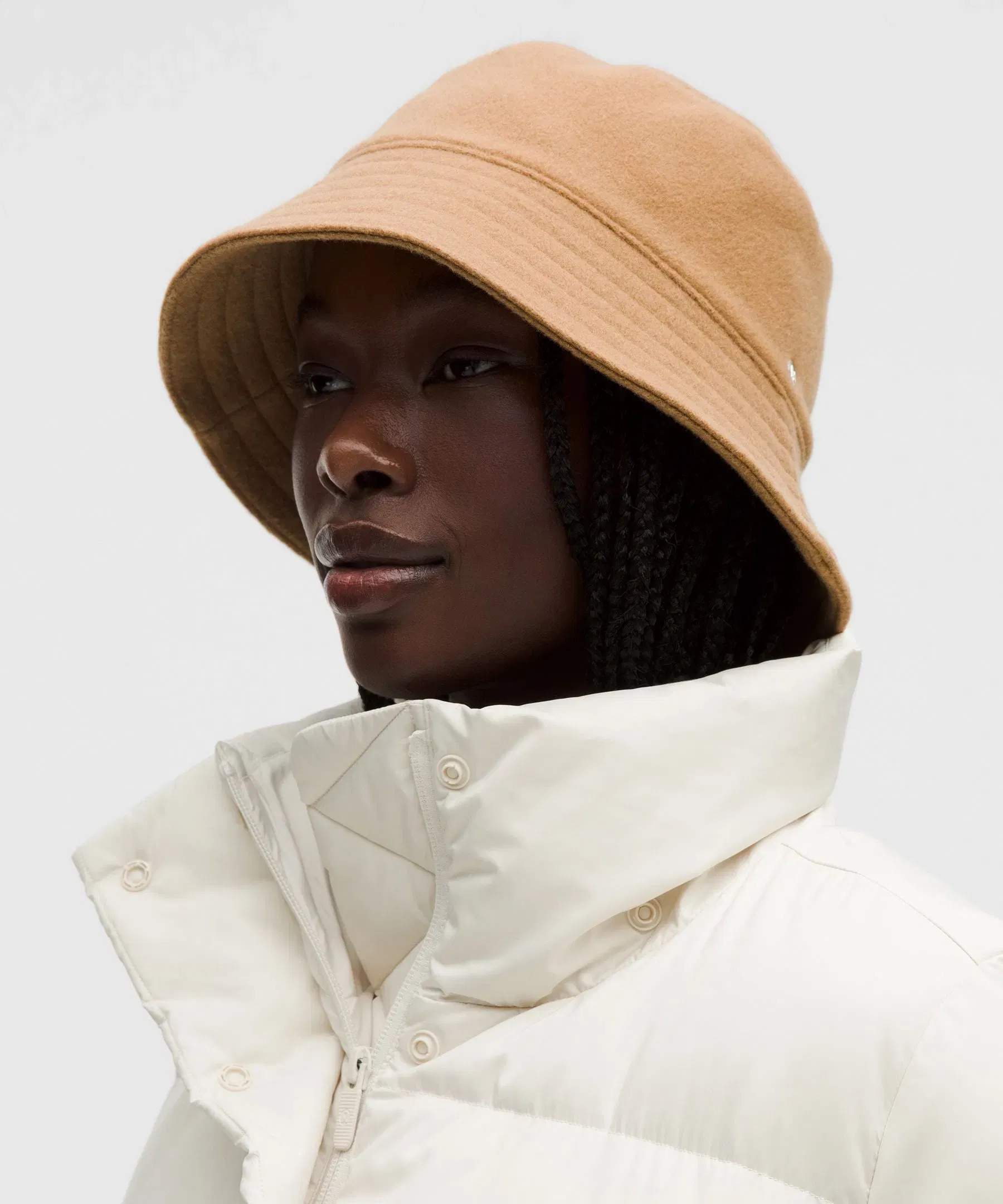 Lululemon Satin-Lined Wool Bucket Hat