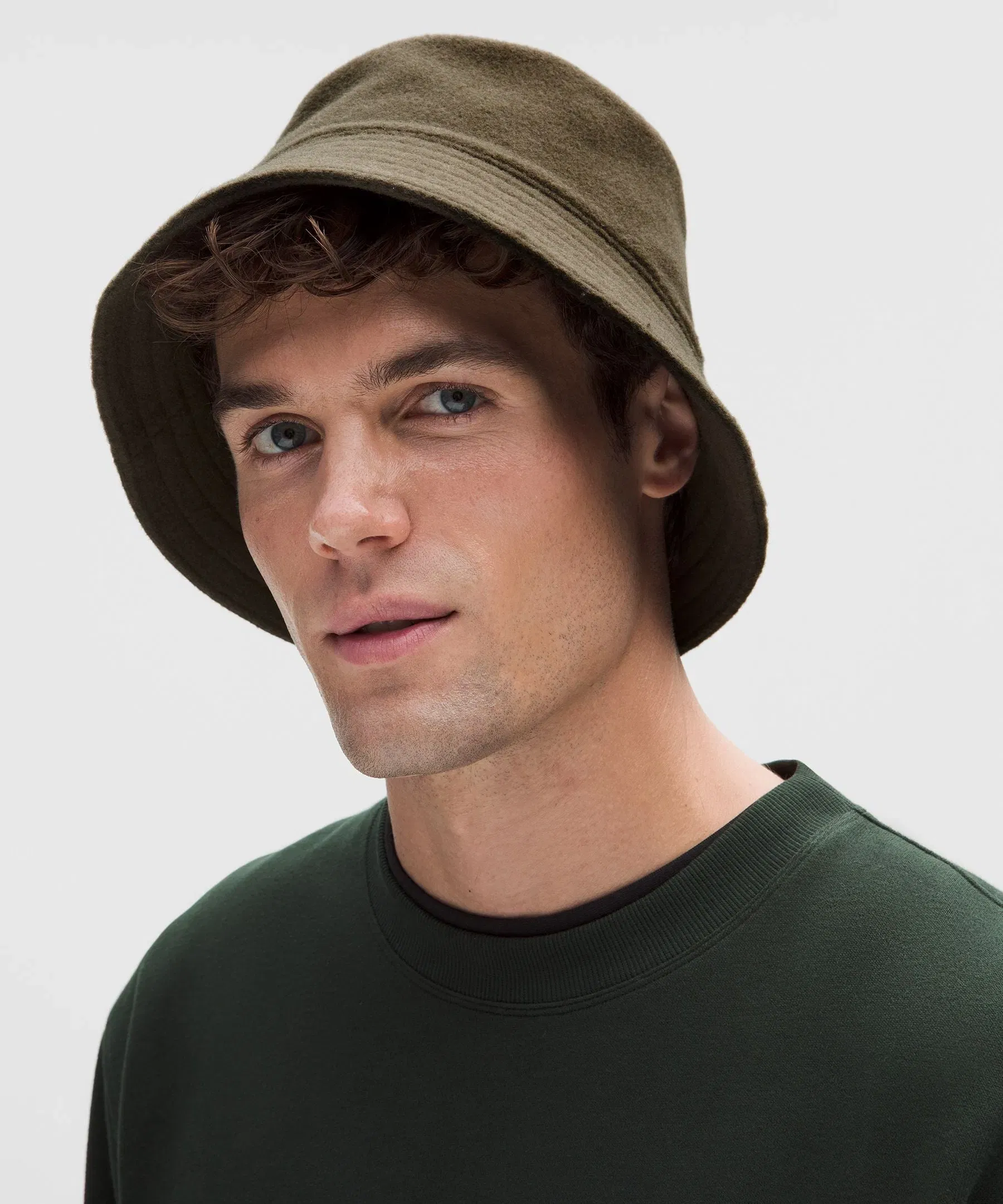 Lululemon Satin-Lined Wool Bucket Hat