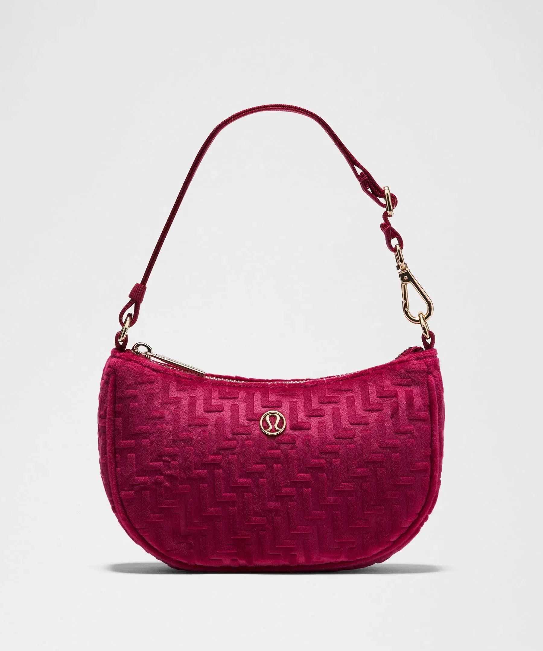 Lululemon City Essentials Mini Shoulder Bag 1L *L Monogram Velvet