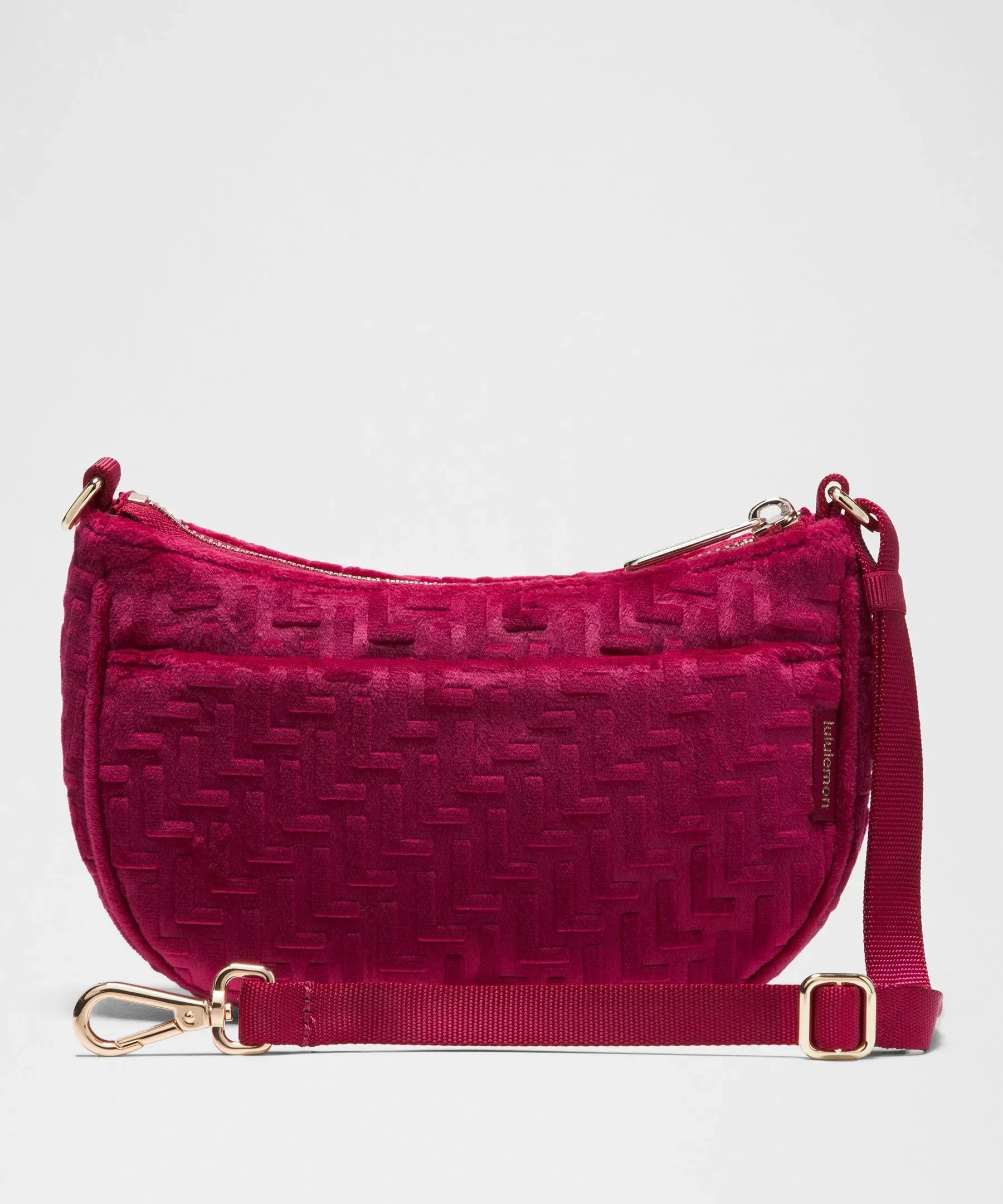 Lululemon City Essentials Mini Shoulder Bag 1L *L Monogram Velvet