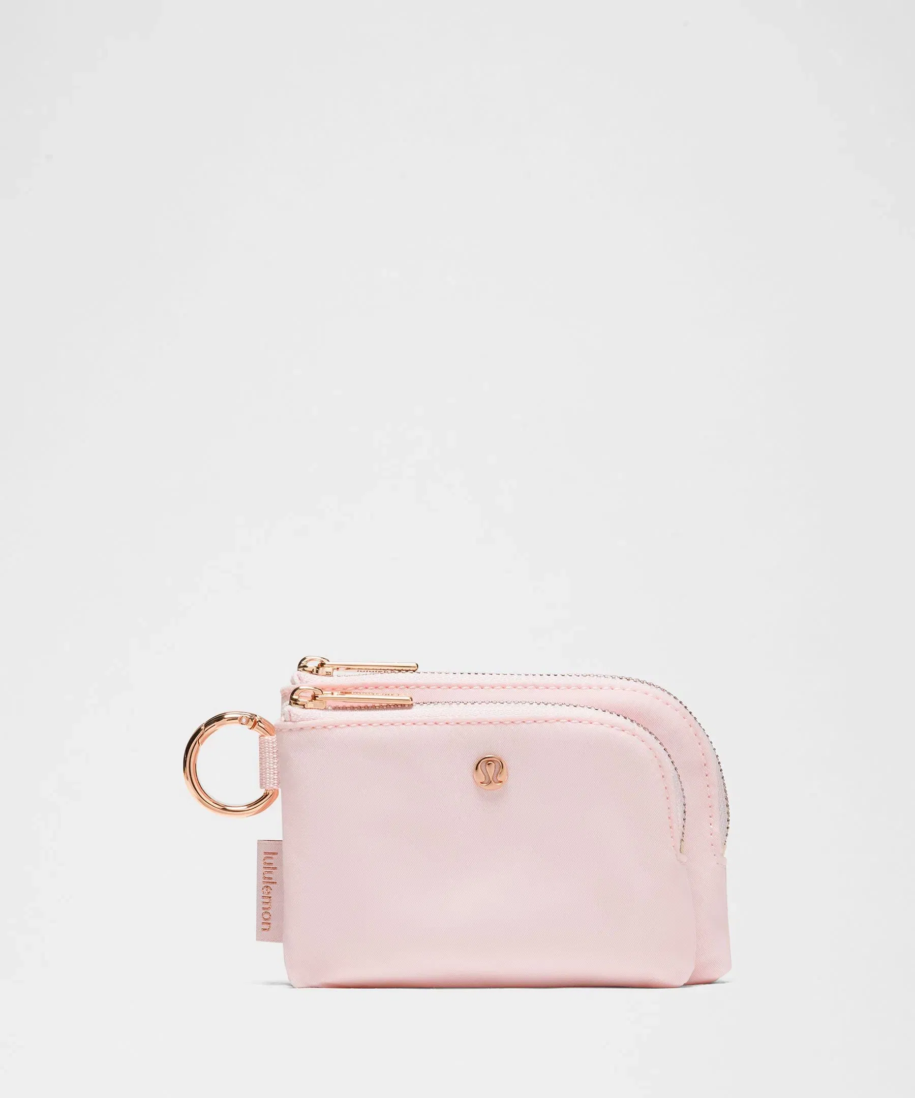 Lululemon Double Zip Clippable Card Pouch