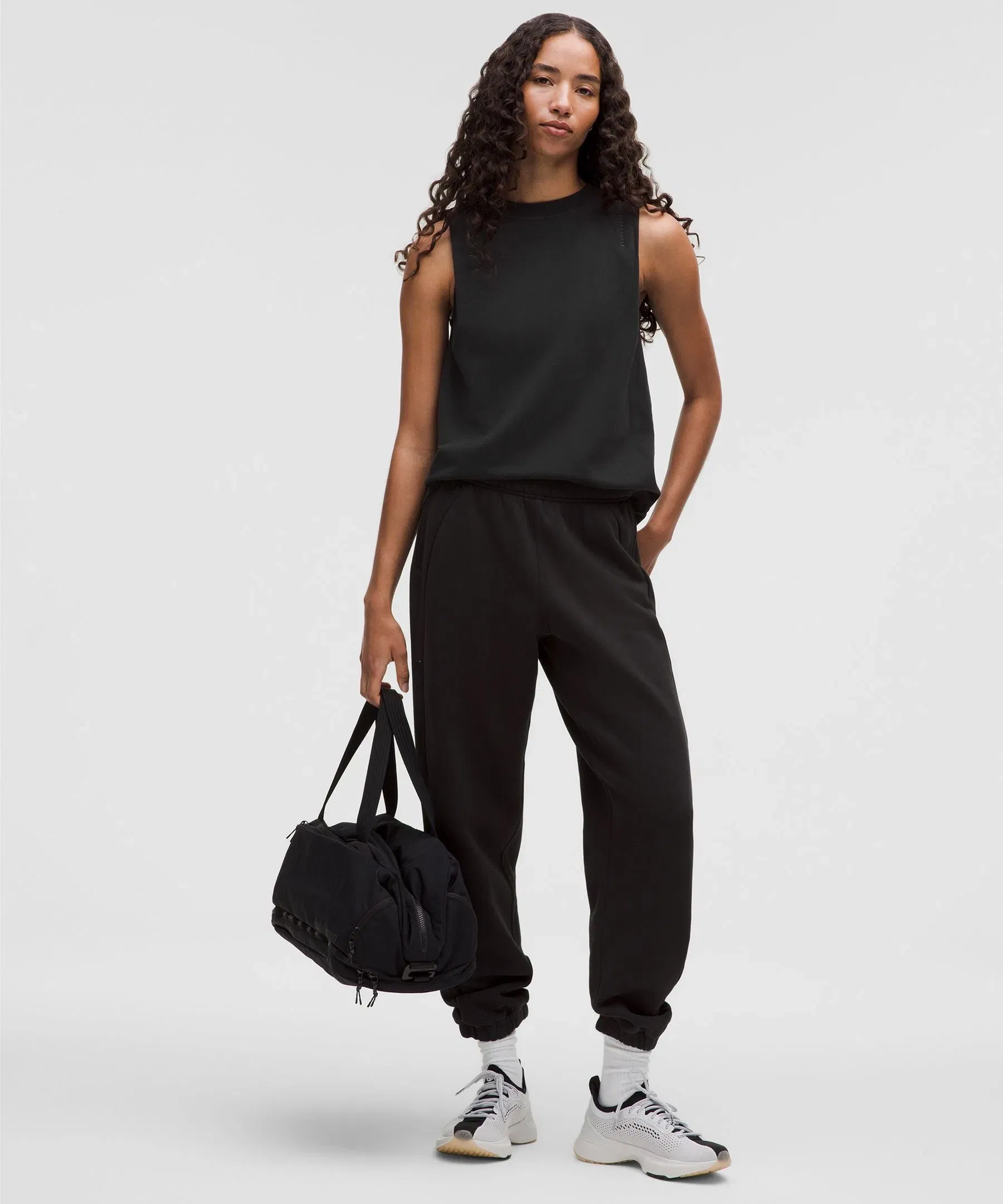 Lululemon Women's Cotton Jersey Stitch-Detail Tank Top