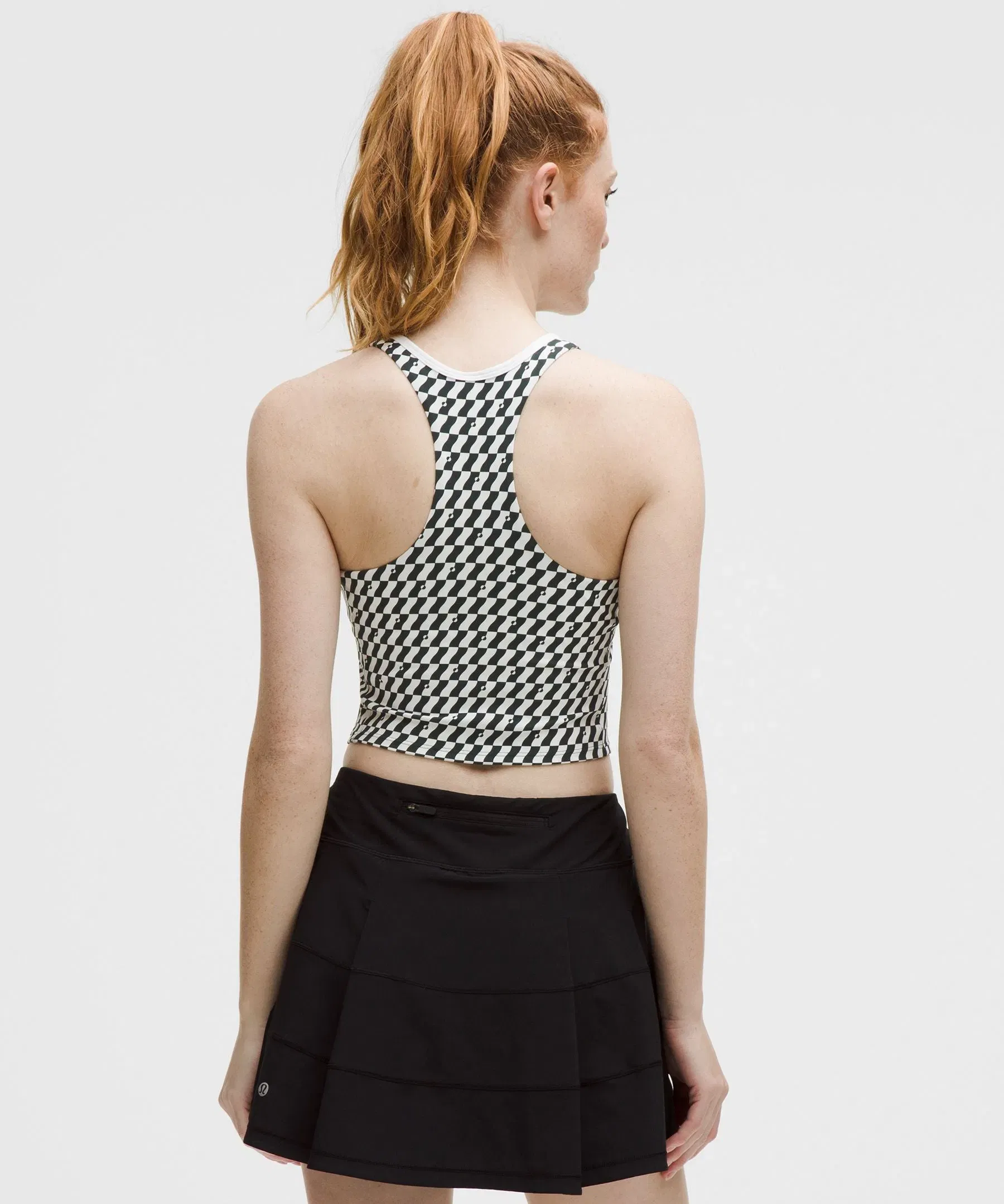 Lululemon Women's Cropped V-Neck Tennis Tank Top *Medium Support, B/C Cup