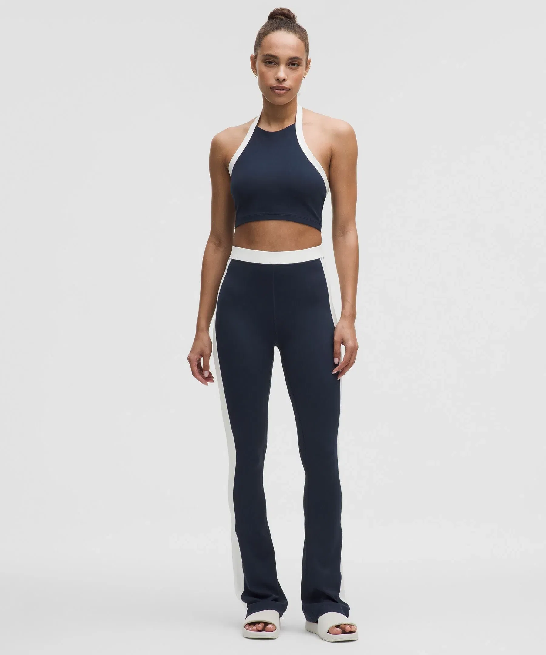 Lululemon Women's Nulu Cropped Halter Tank Top *Light Support, A/B Cup