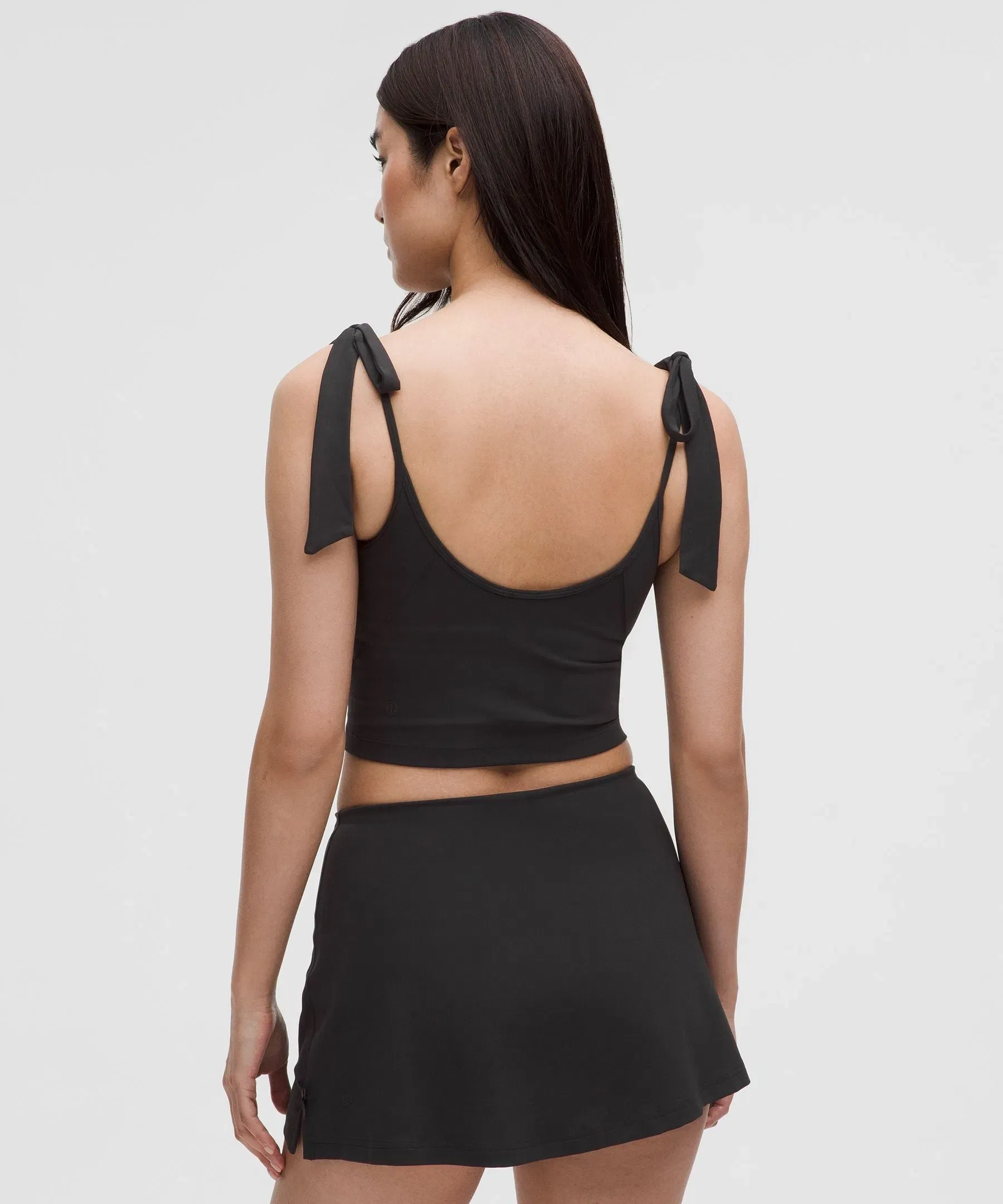 Lululemon Women's Nulu Bow-Detail Tank Top *Balletcore Set