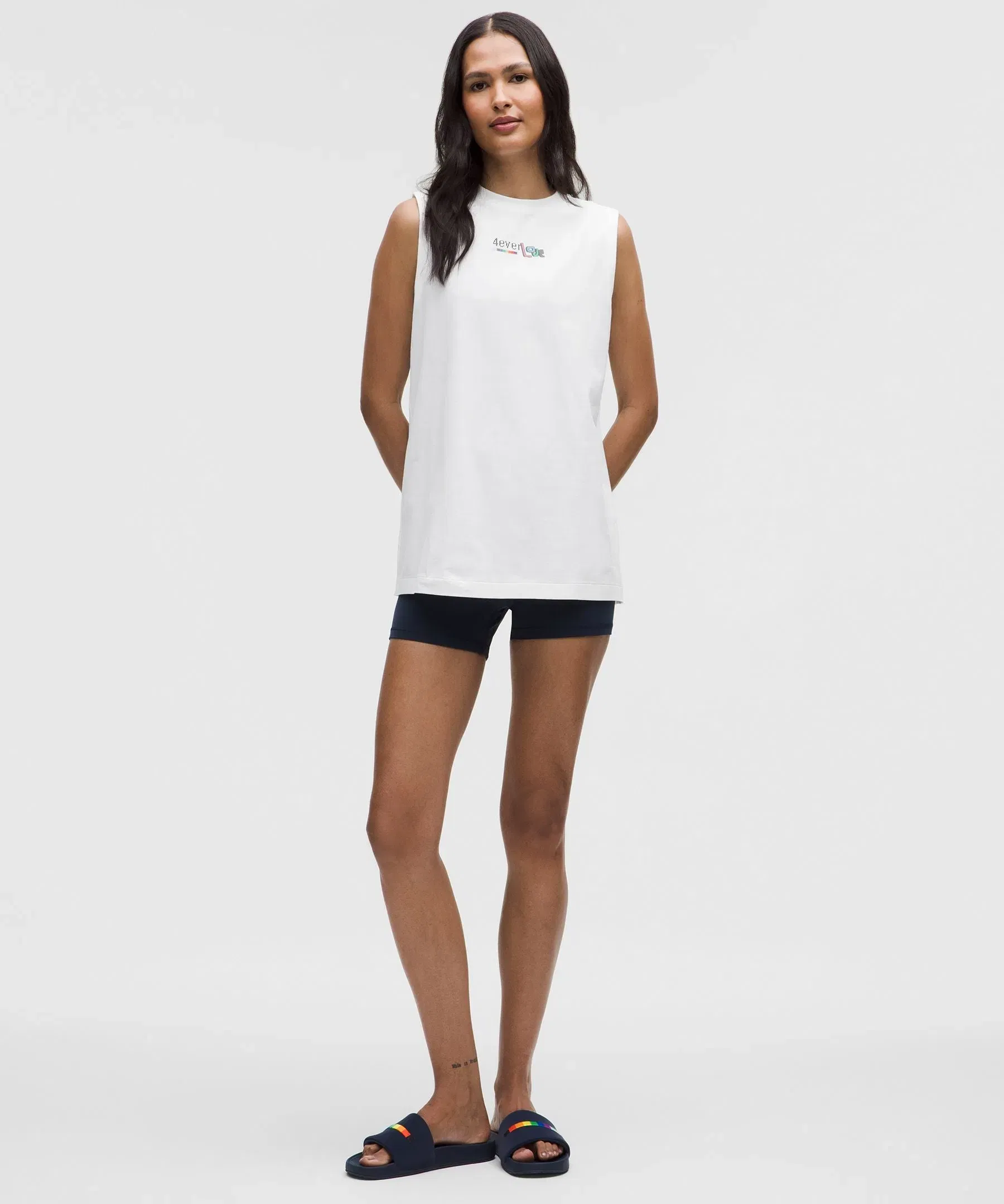 Lululemon Women's All Yours Organic Cotton Tank Top *Pride