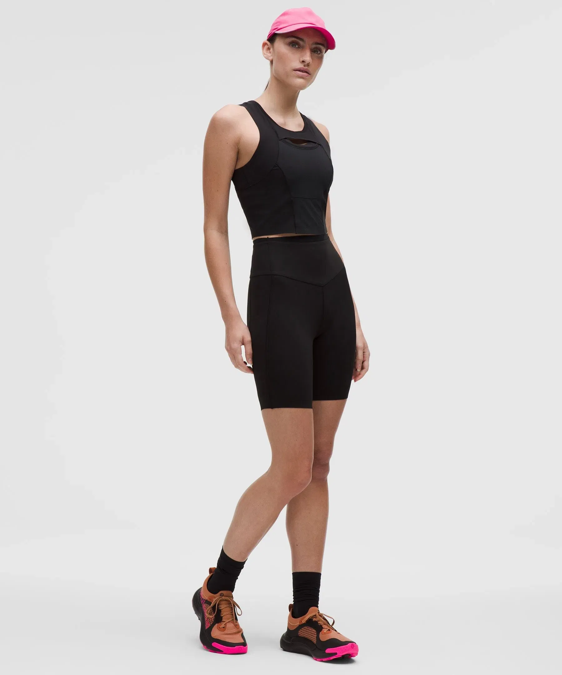 Lululemon Women's lululemon Go Further Super-High-Rise Race Shorts 7"