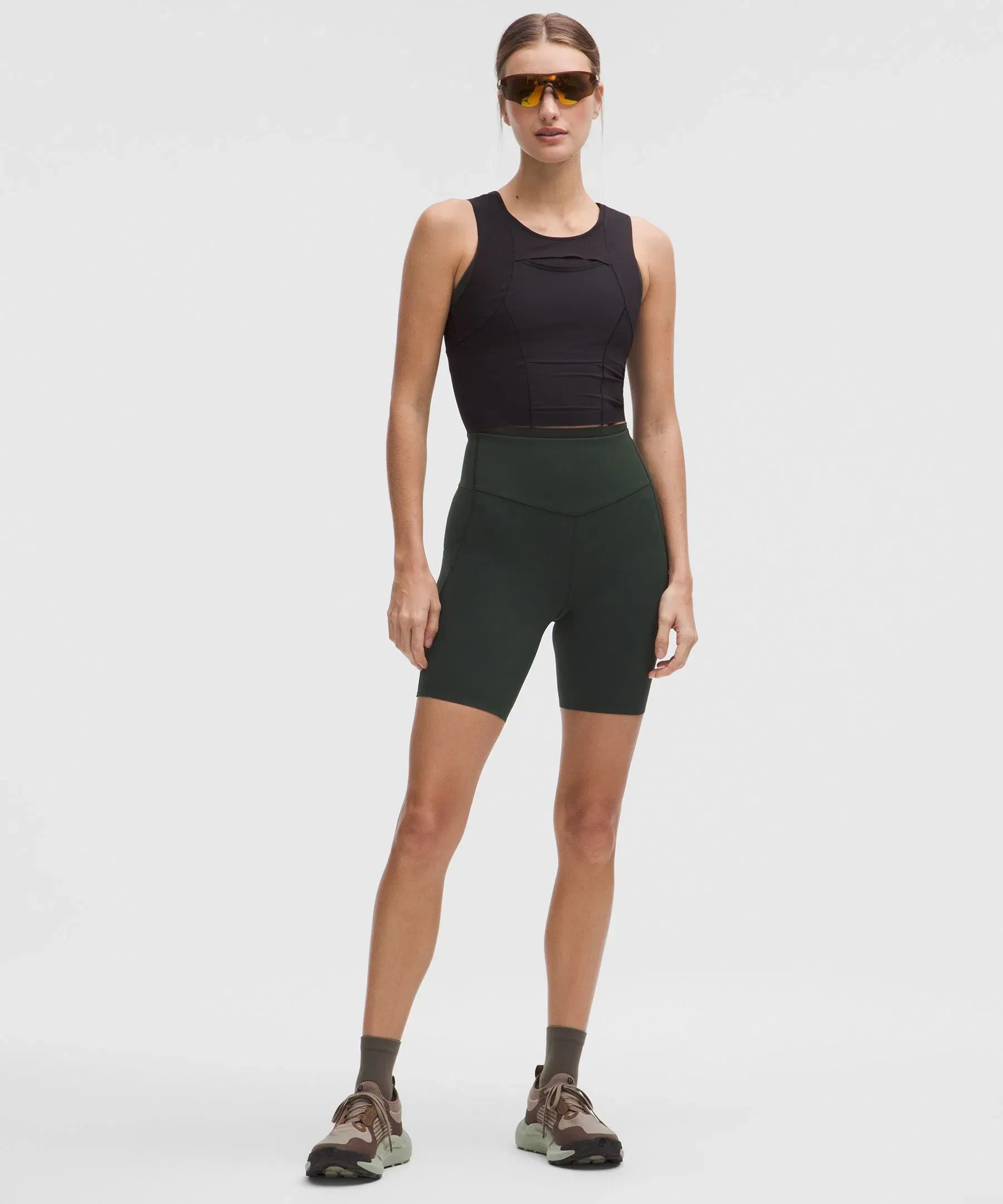 Lululemon Women's lululemon Go Further Super-High-Rise Race Shorts 7"