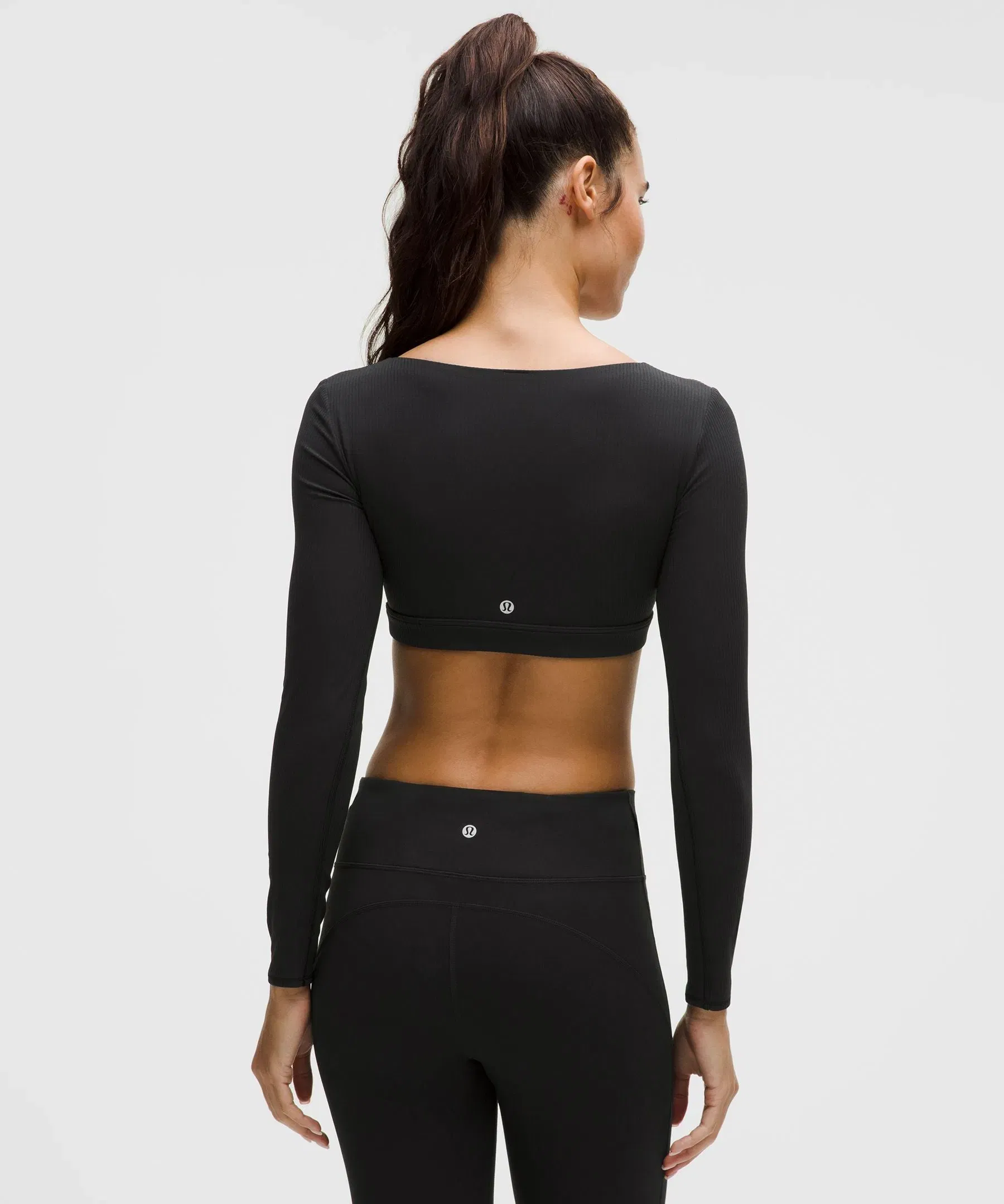 Lululemon Ribbed Nulu Long-Sleeve Bra Top *Light Support, B/C Cup