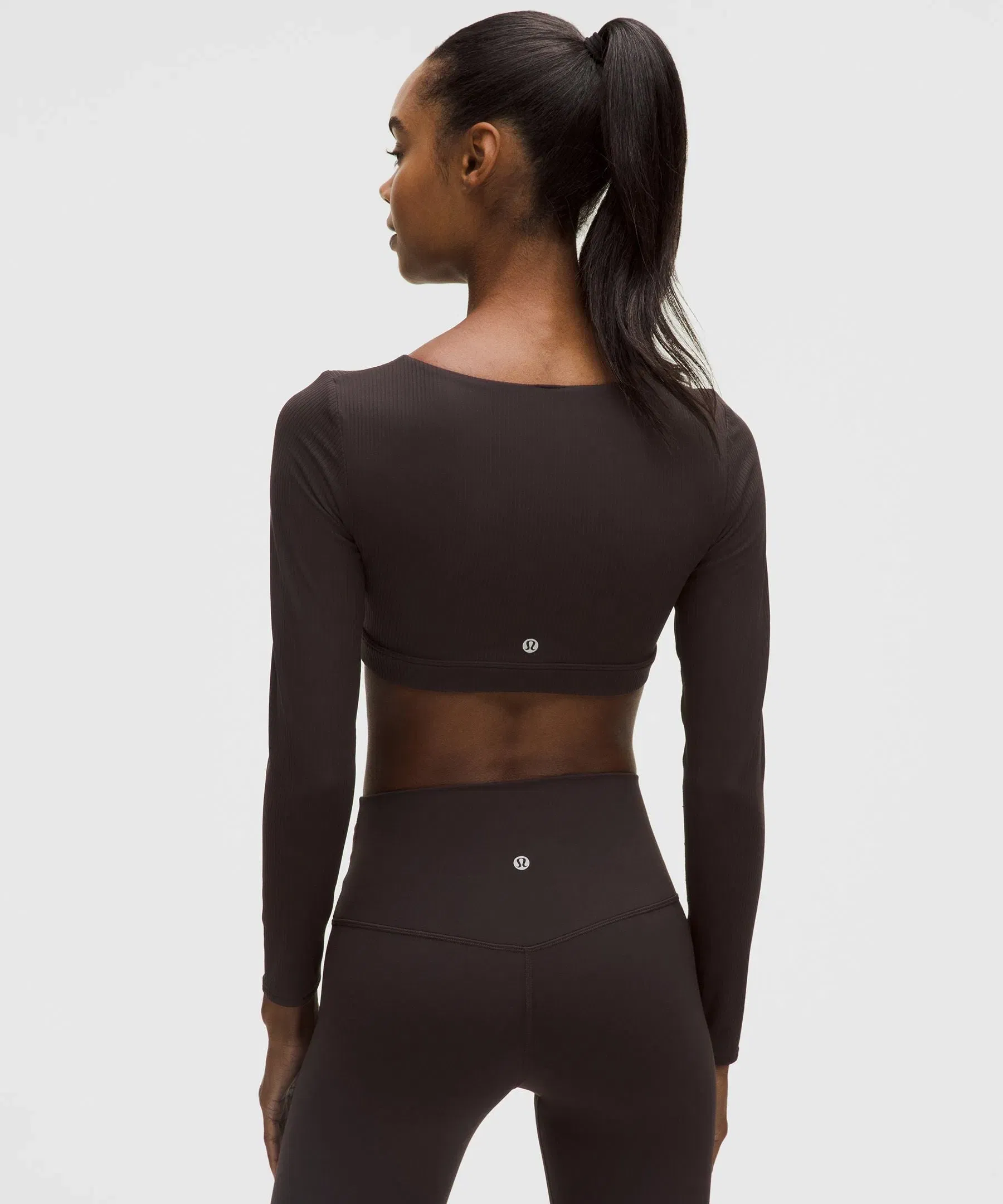 Lululemon Ribbed Nulu Long-Sleeve Bra Top *Light Support, B/C Cup