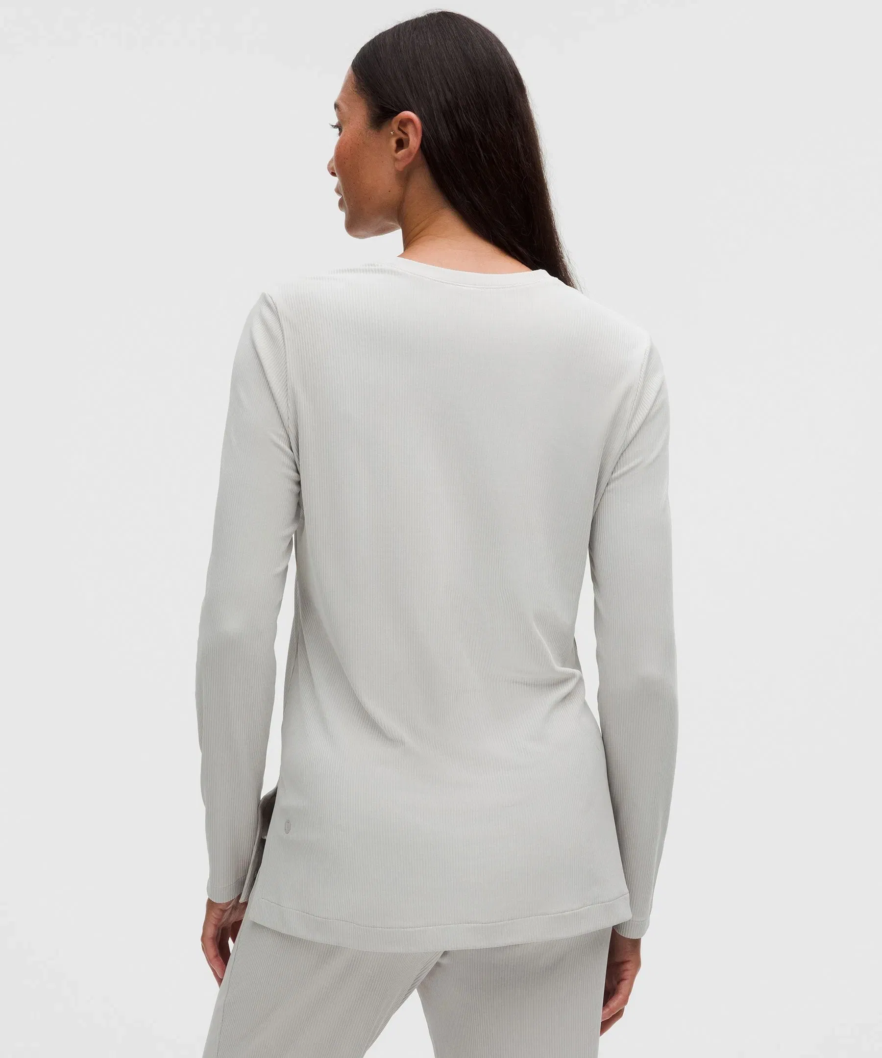 Lululemon Women's Ribbed Drapey Softstreme Long-Sleeve Tunic