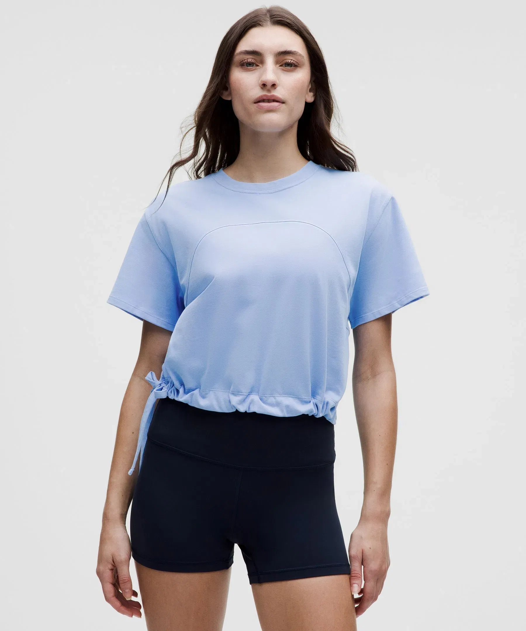Lululemon Women's Cinch-Hem Heavyweight Cotton T-Shirt