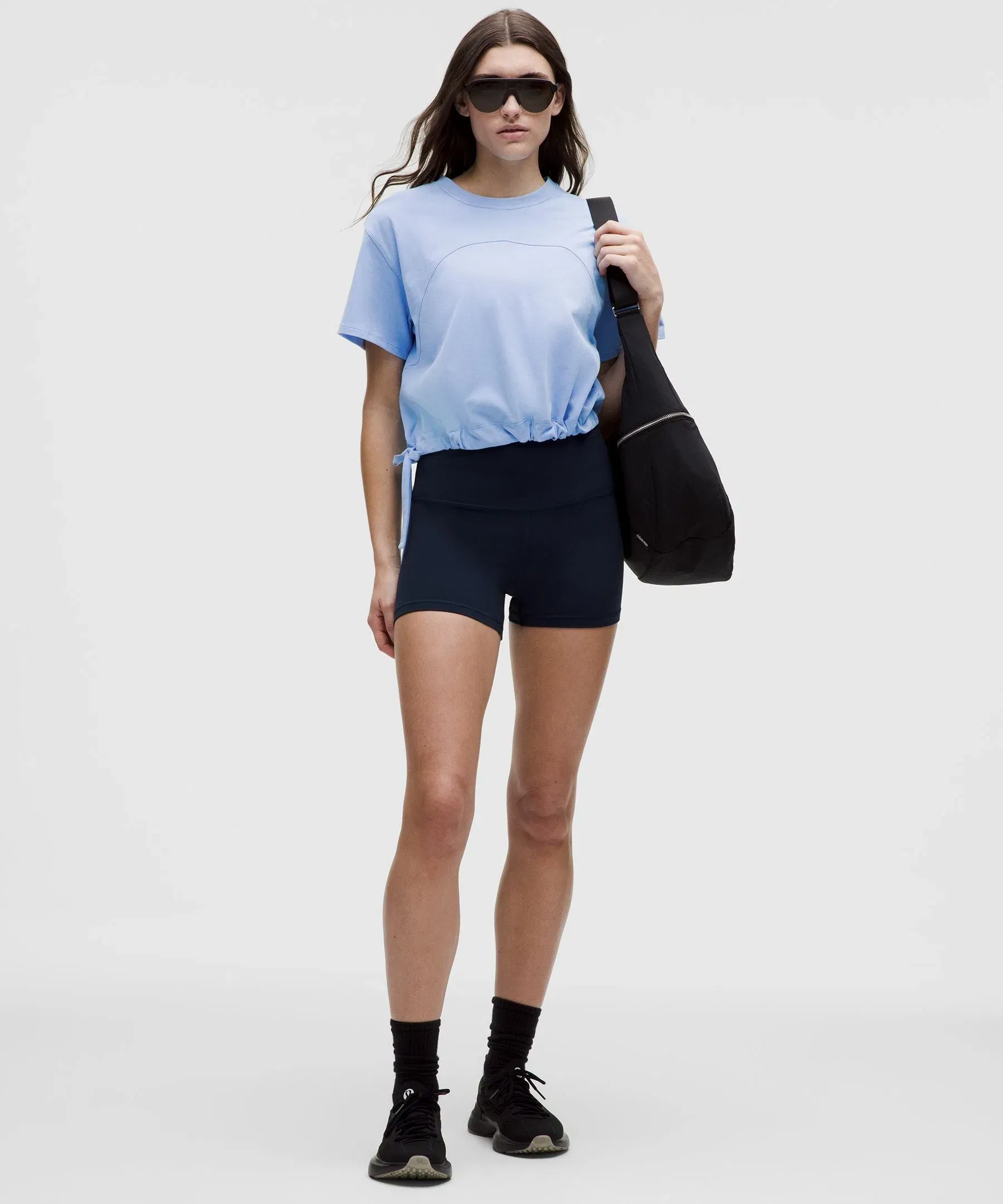Lululemon Women's Cinch-Hem Heavyweight Cotton T-Shirt
