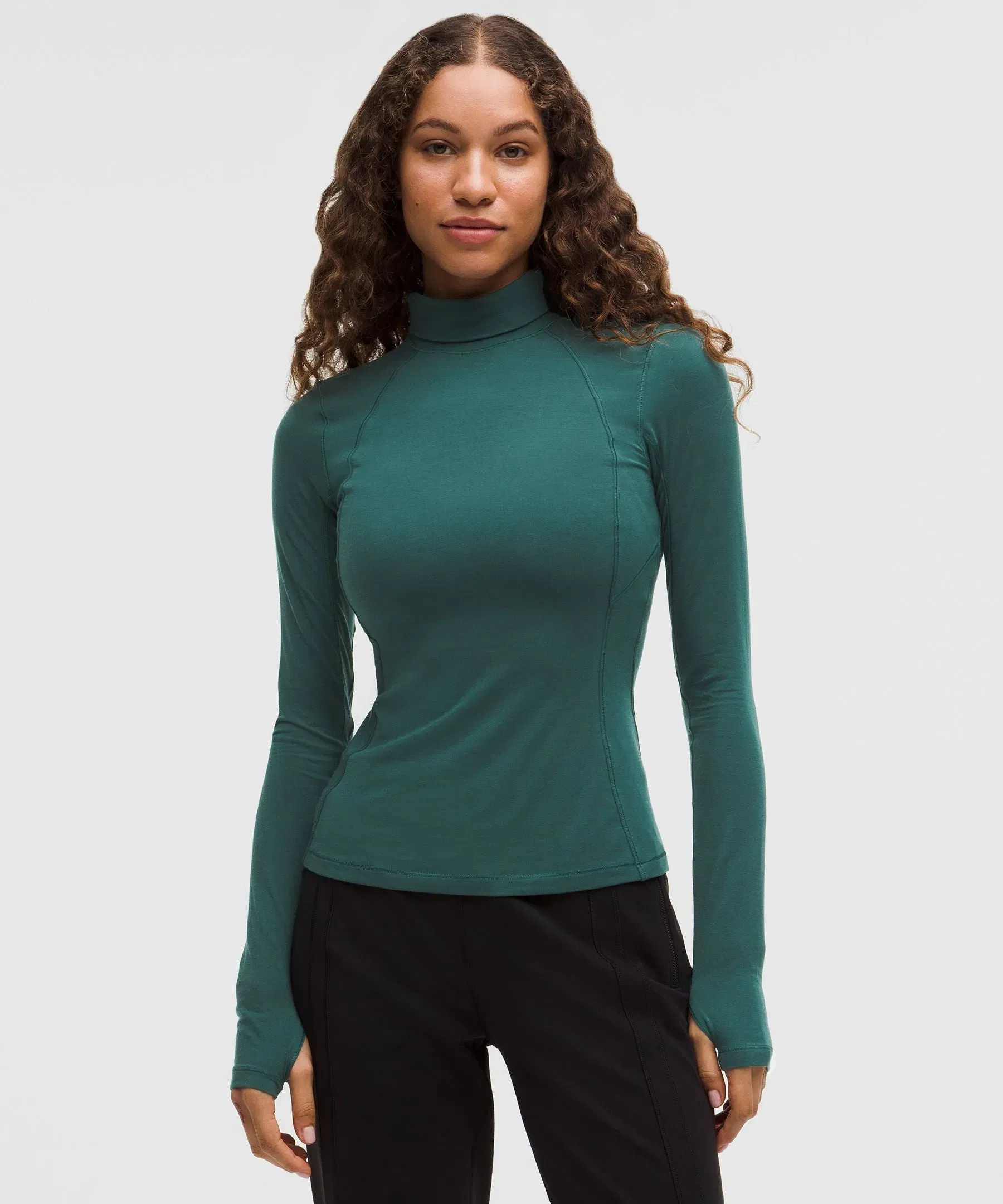 Lululemon Women's Long-Sleeve Turtleneck Base Layer