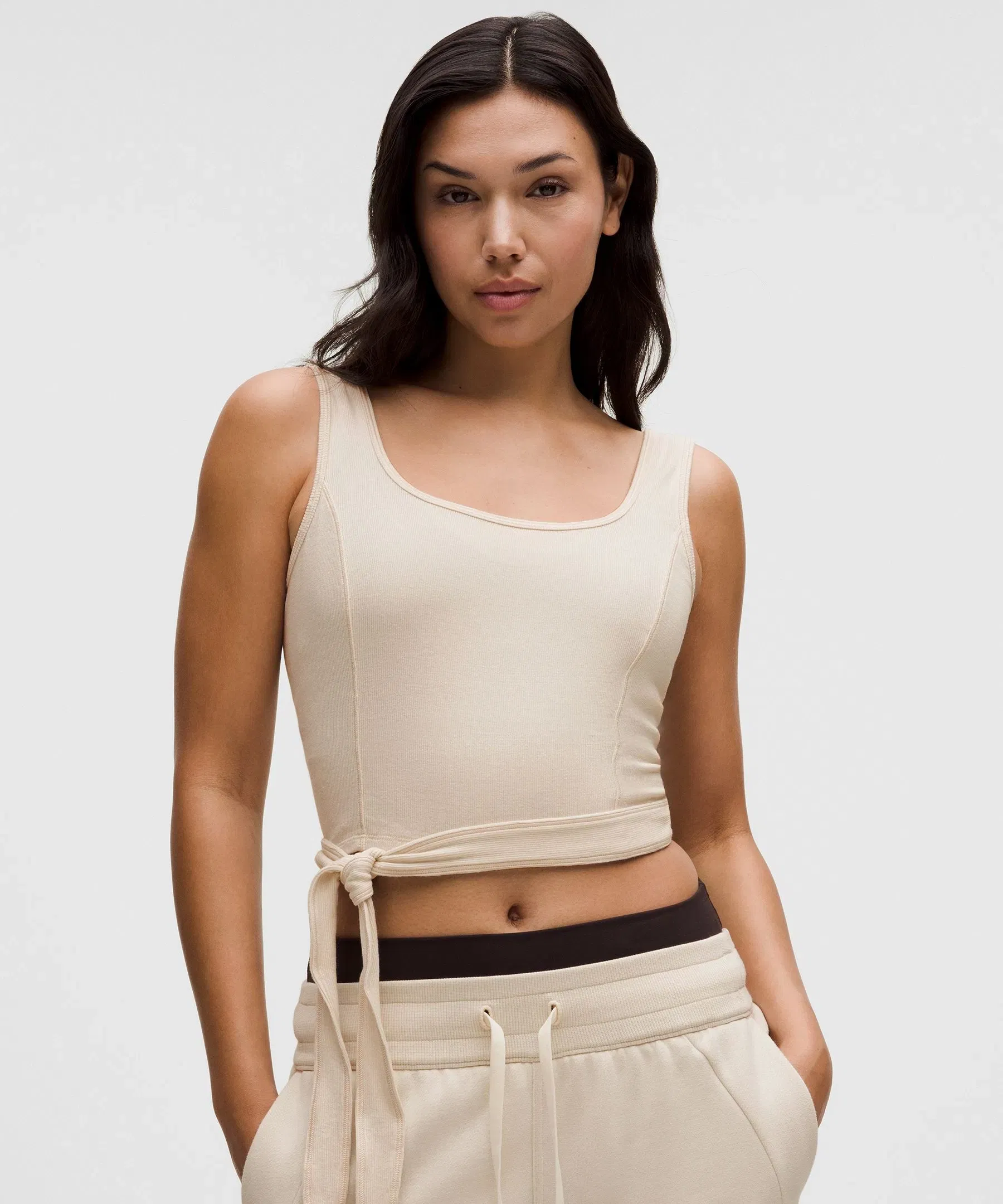 Lululemon Women's Side-Tie Cropped Tank Top