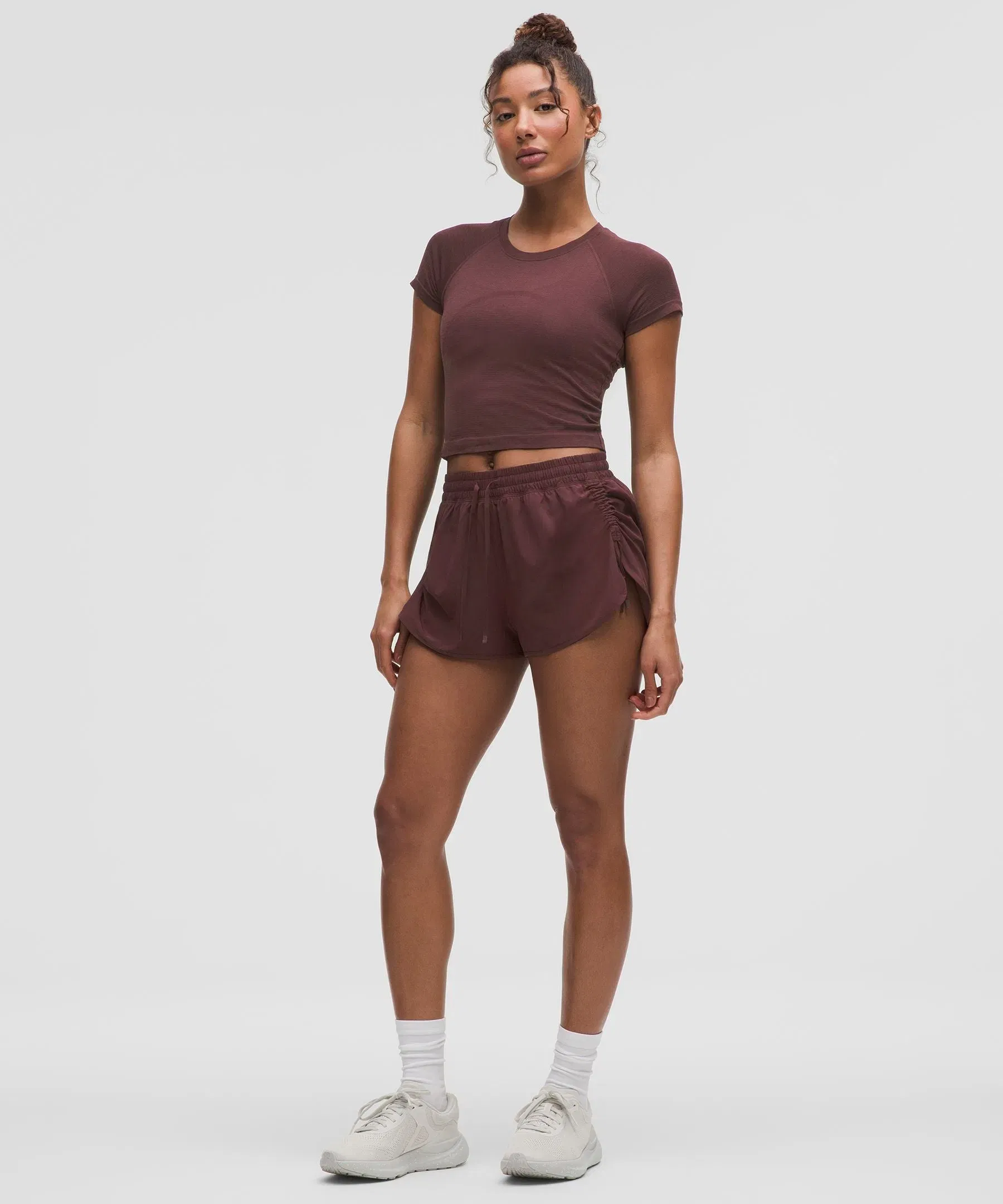 Lululemon Women's Side-Cinch High-Rise Shorts 1.5"