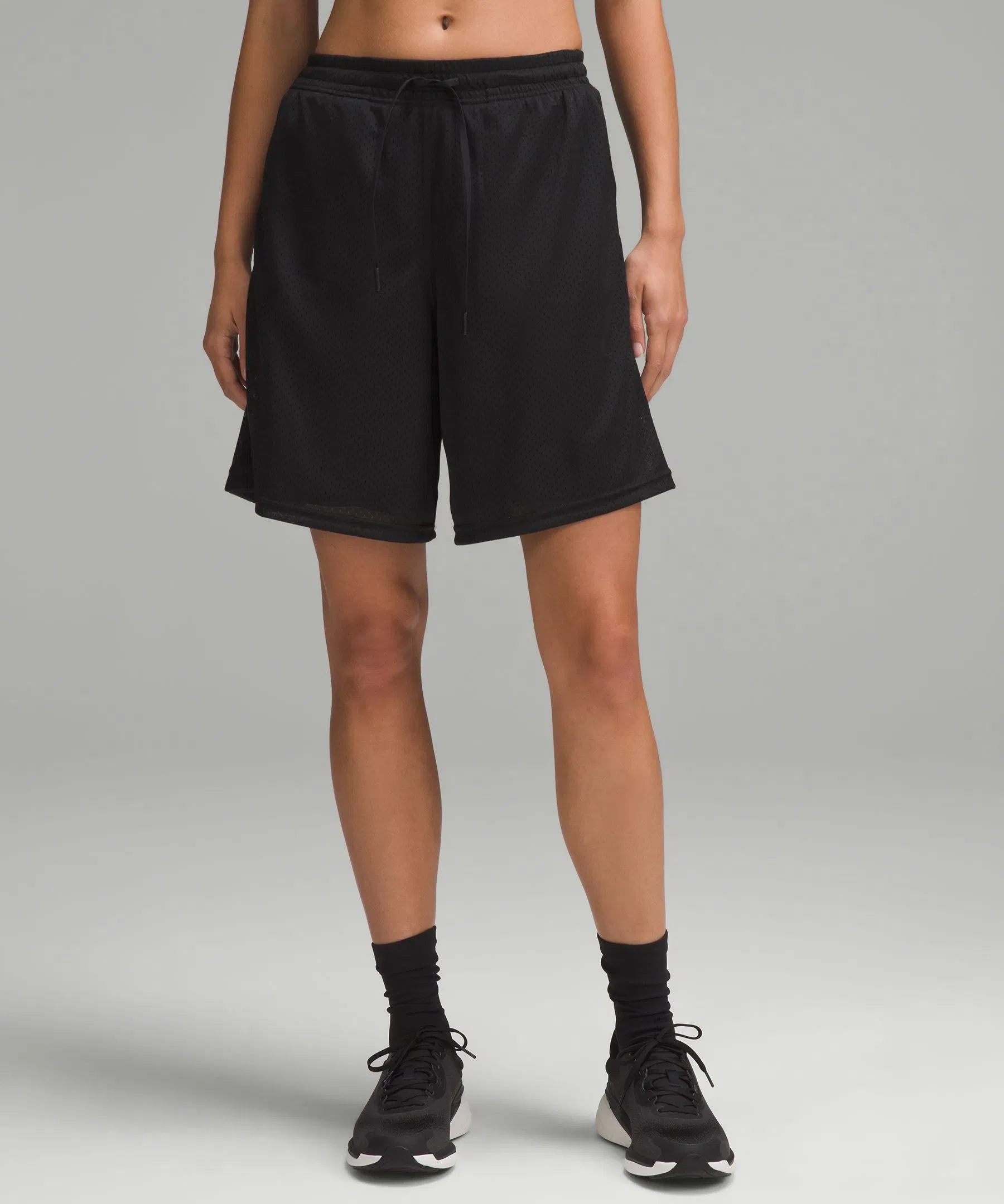 Lululemon Women's Relaxed-Fit Mesh Training Shorts 8"