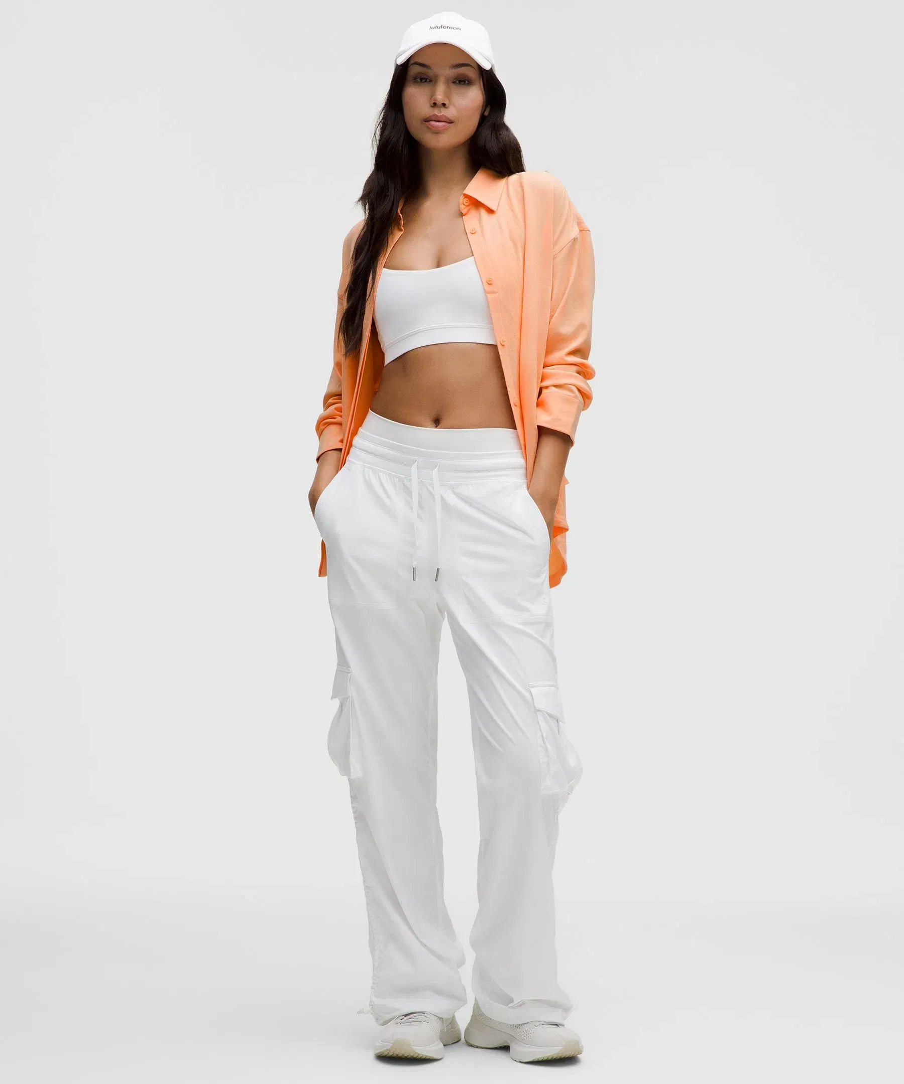 Lululemon Women's Long Button-Front Shirt
