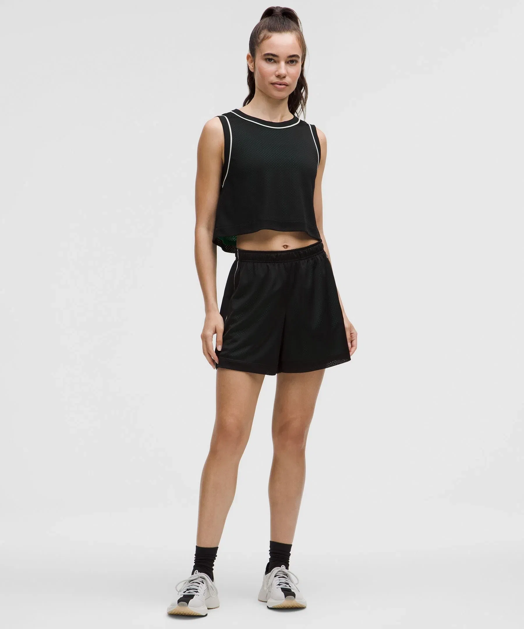 Lululemon Women's Double-Layered Mesh Reversible Tank Top