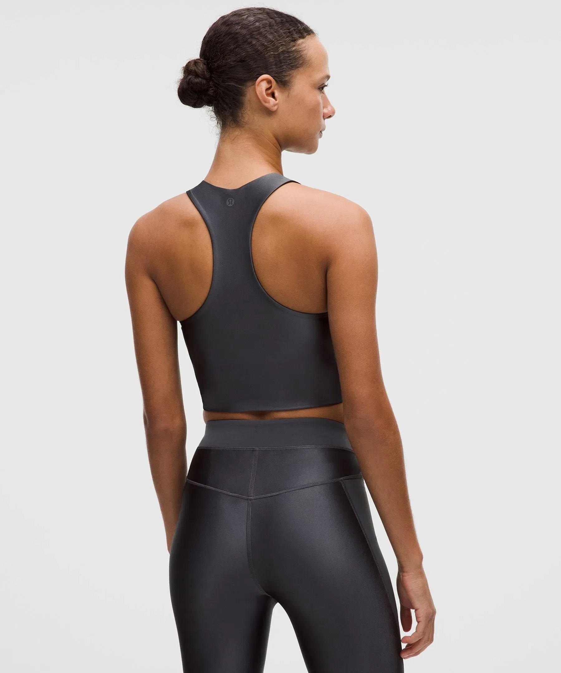 Lululemon Women's Satin Shine Tank Top Medium Support, B/C Cup *Wordmark