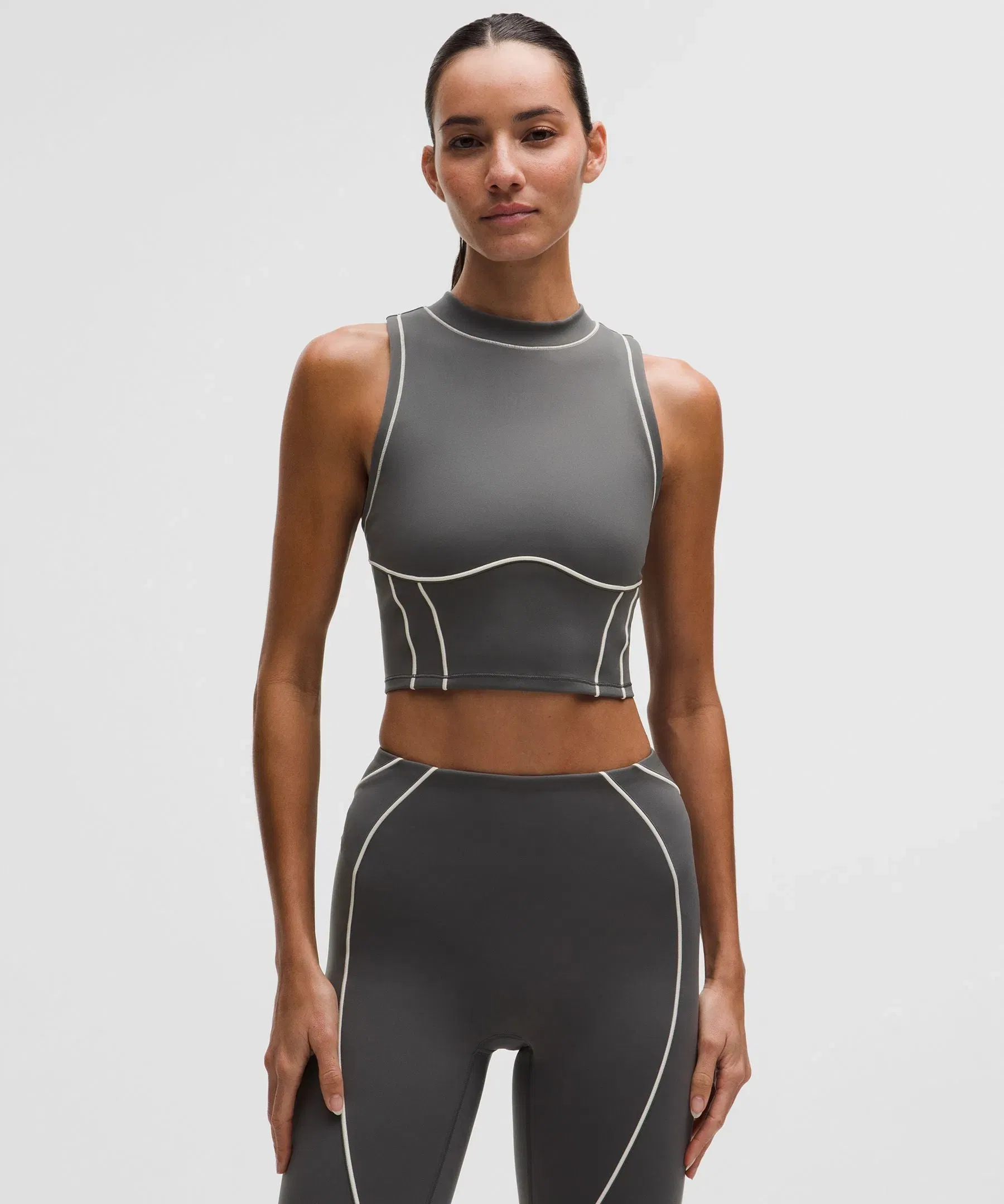 Lululemon Women's Ultralu Contour-Seam Cropped Tank Top