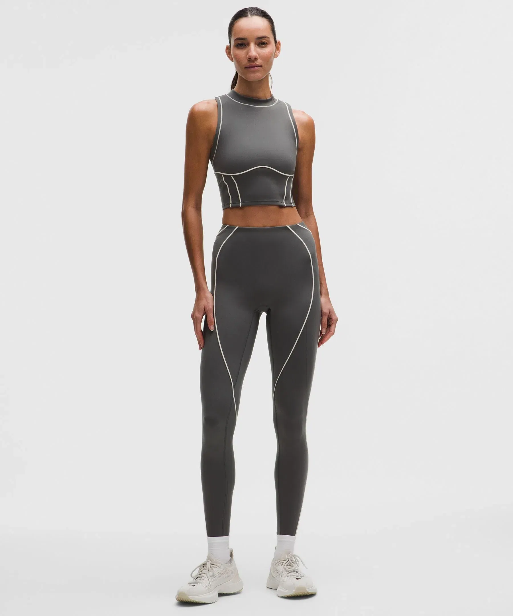 Lululemon Women's Ultralu Contour-Seam Cropped Tank Top